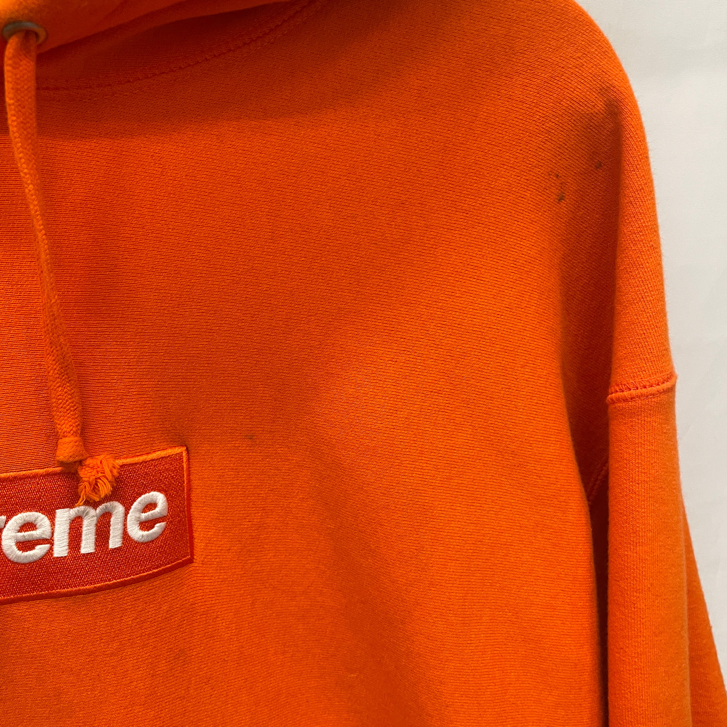 Supreme/Hoodie/XL/Cotton/ORN/ORANGE BOX LOGO view 8