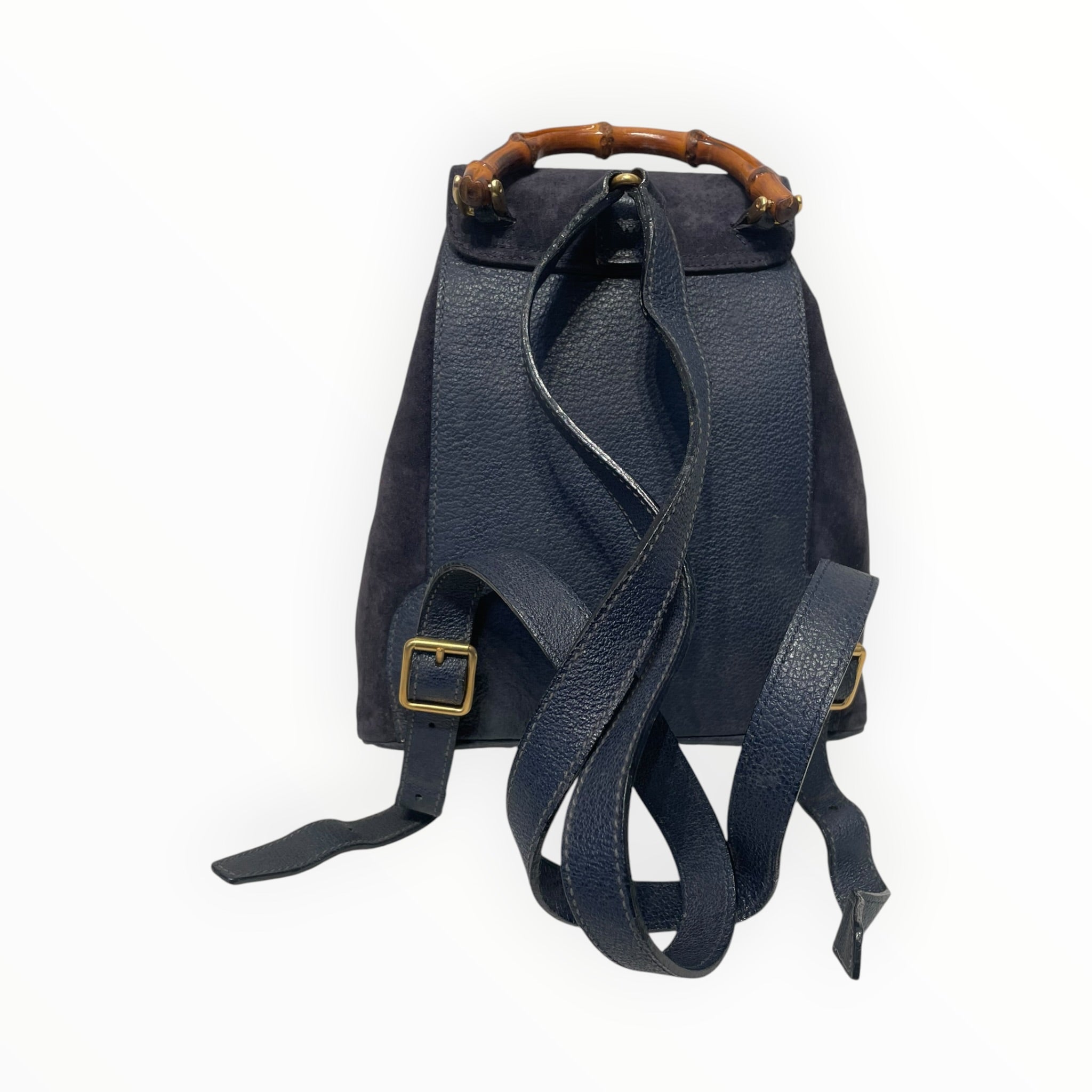 GUCCI/Backpack/Leather/BLK/Bamboo handle mini backpack view 4