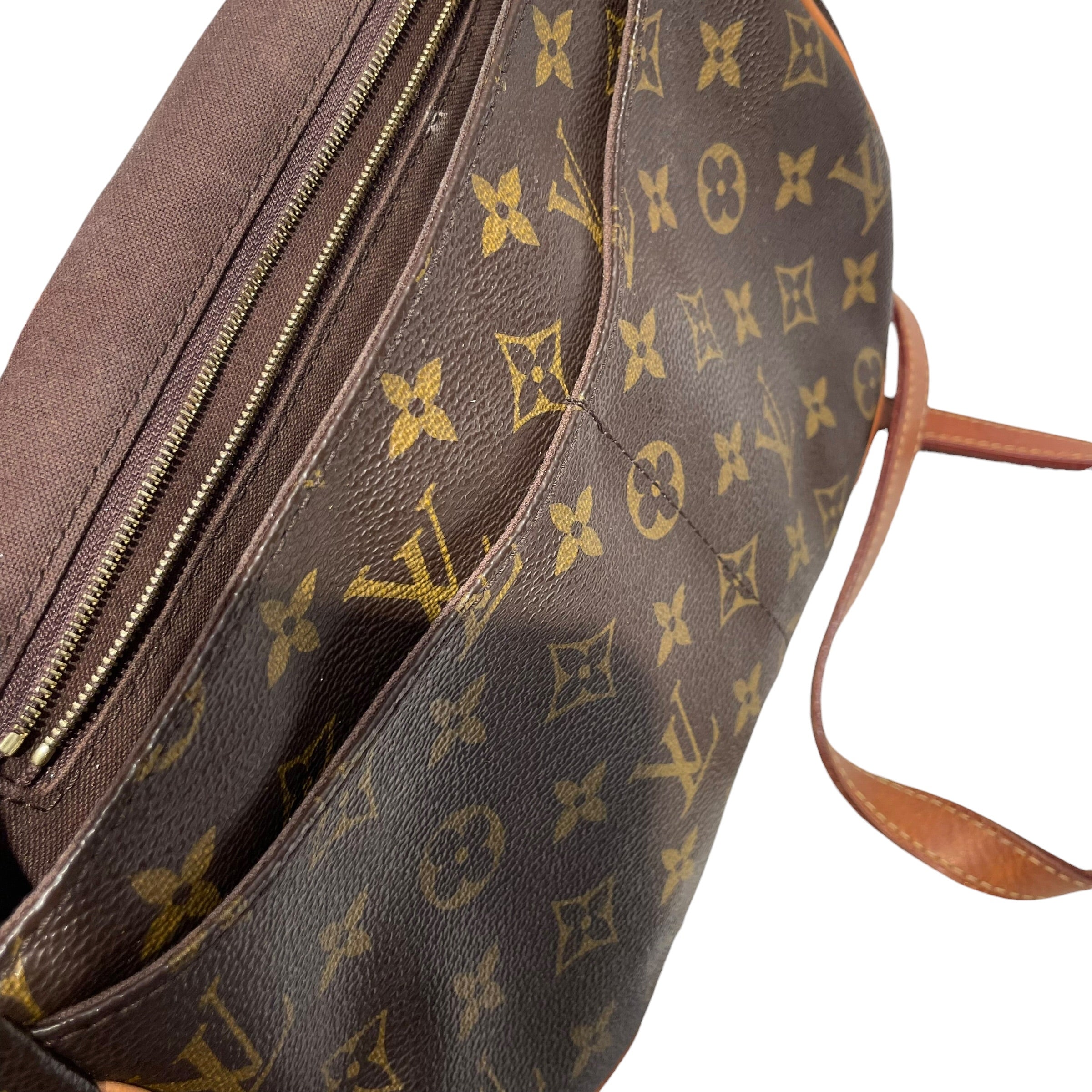 LOUIS VUITTON/Cross Body Bag/Monogram/Leather/BRW/Louis Vuitton  Menilmontant PM view 6
