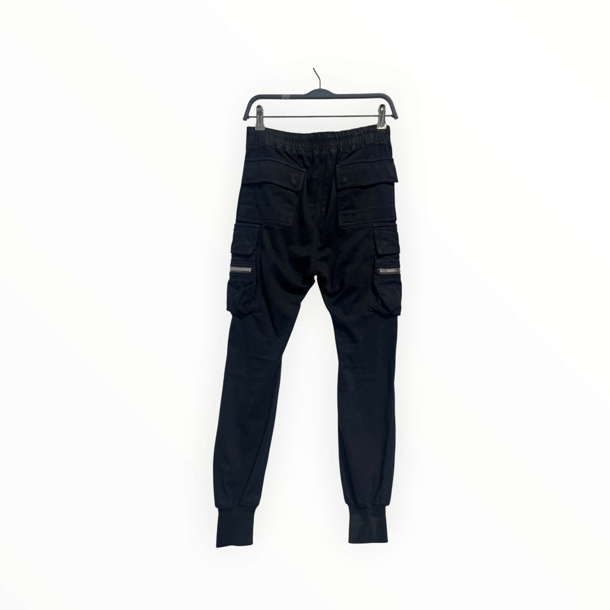 Rick Owens/Bottoms/46/Cotton/BLK/CARGO SWEATS view 2