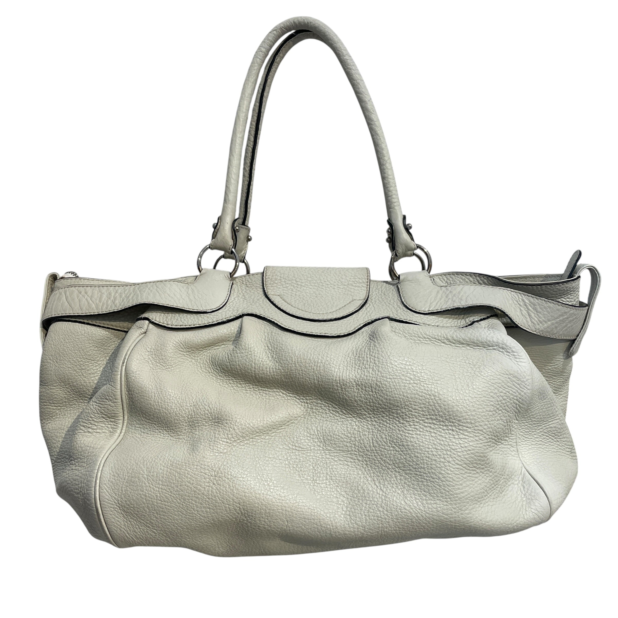 Salvatore Ferragamo/Hand Bag/Leather/CRM/Marisa Ganini Bag view 2
