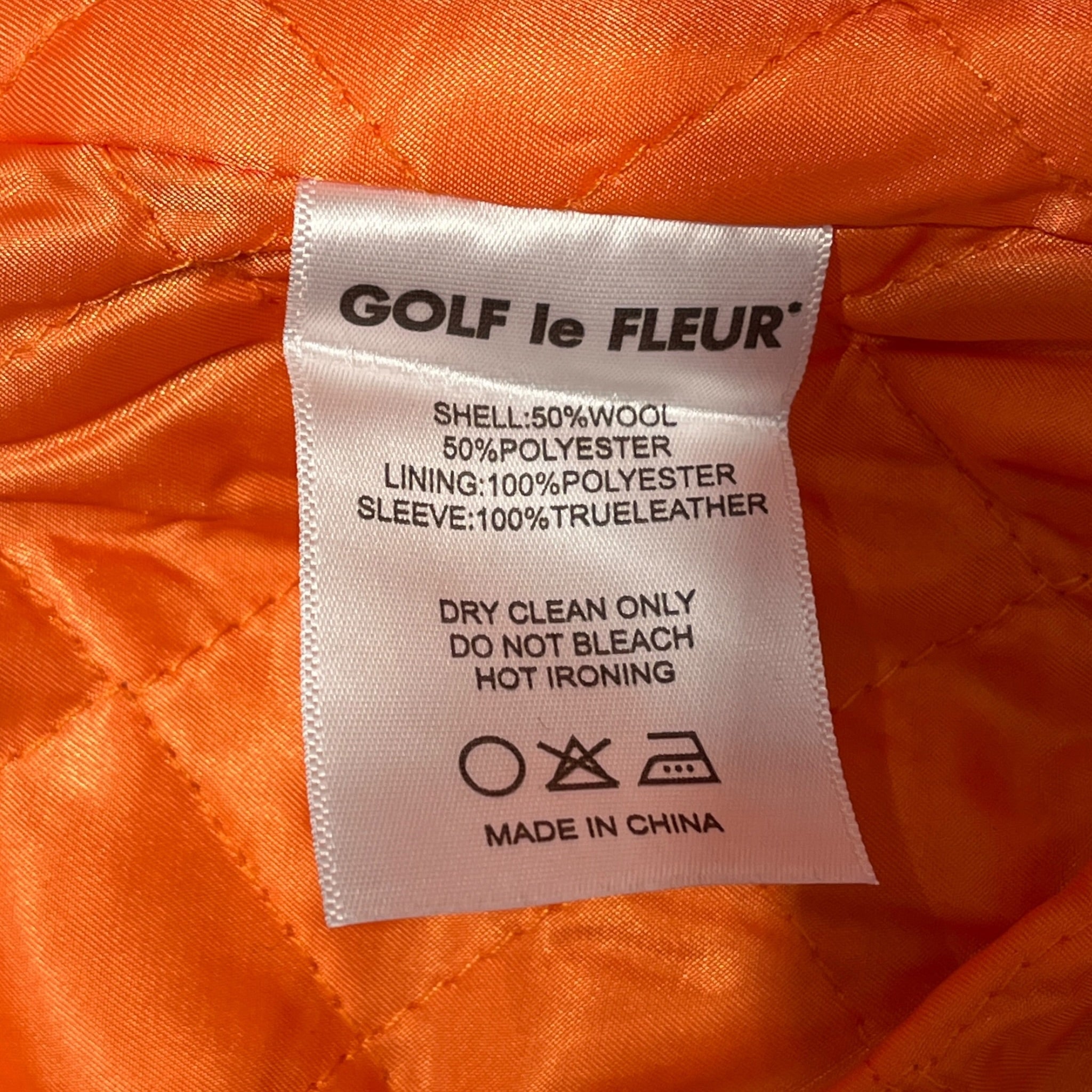 GOLF WANG/Souvenir Jkt/Cotton/BLU/CALL ME IF YOU GET LOST VARSIT view 4