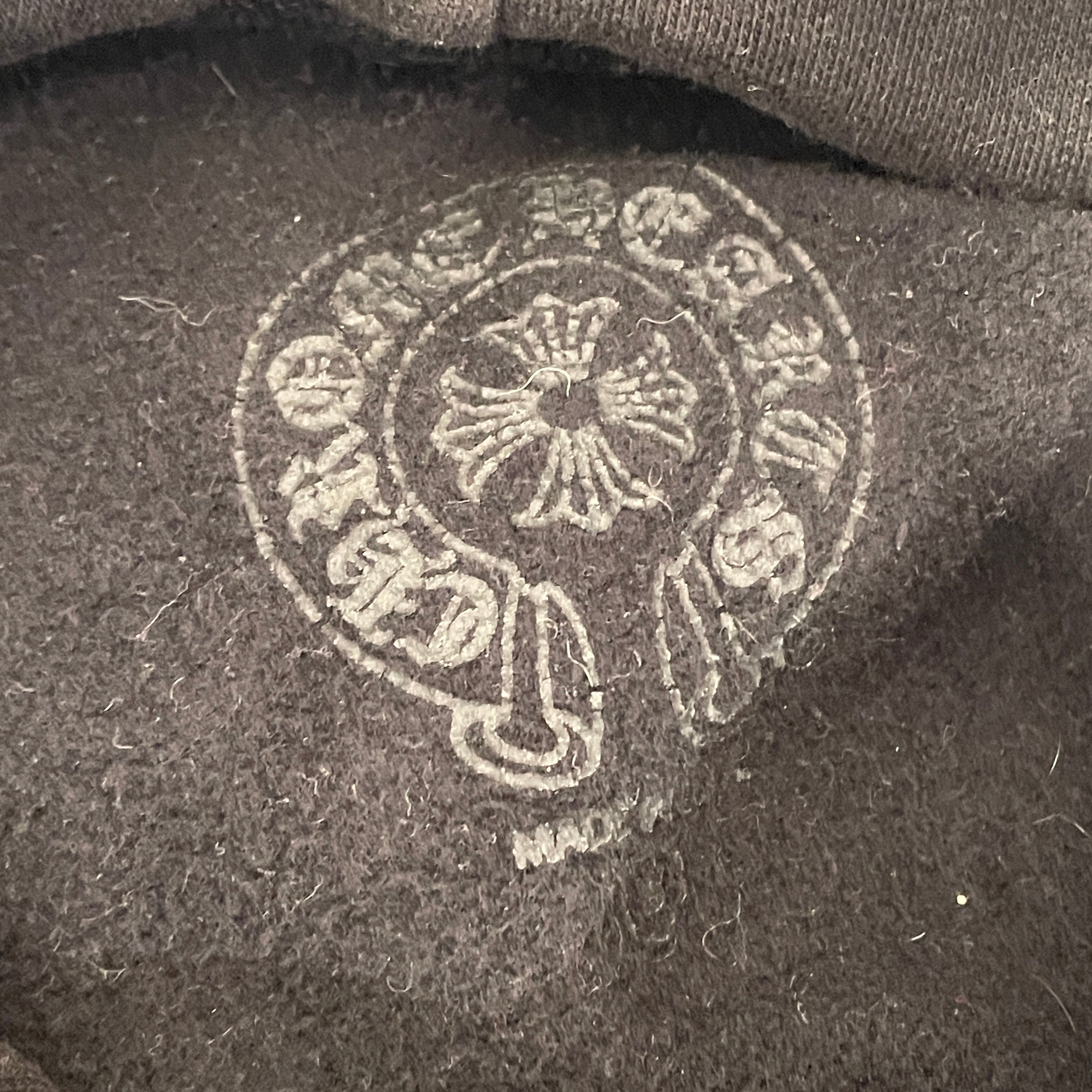CHROME HEARTS/Hoodie/S/Cotton/BLK/ view 3
