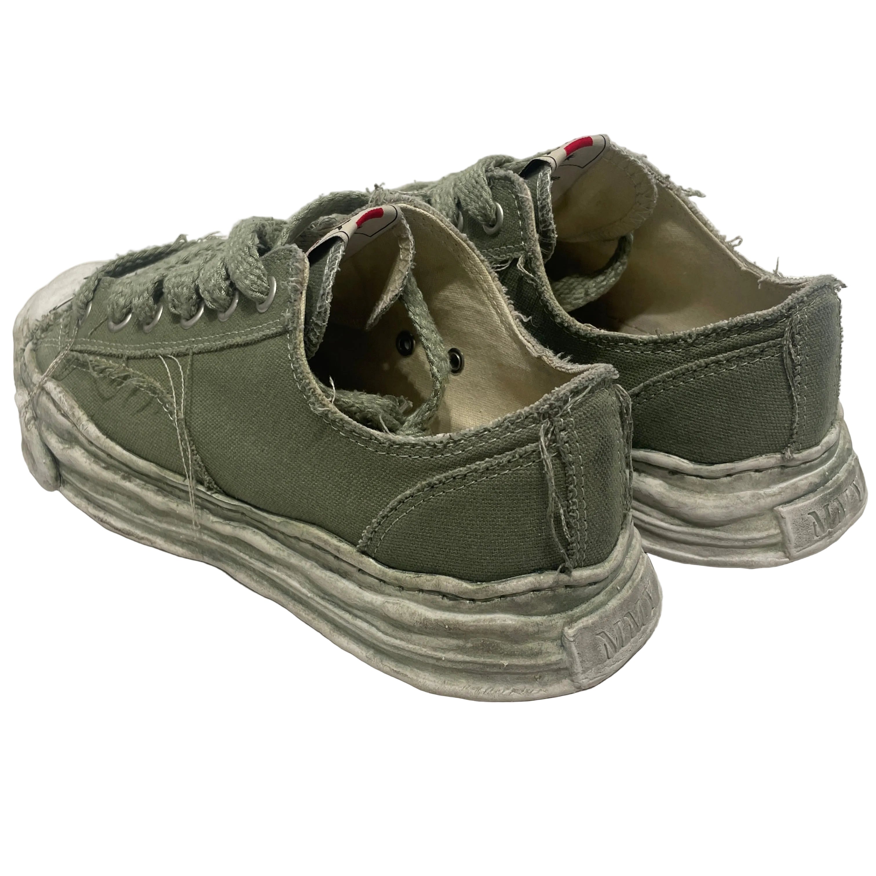MIHARA YASUHIRO/Low-Sneakers/EU 43/Acrylic/GRN/ view 2