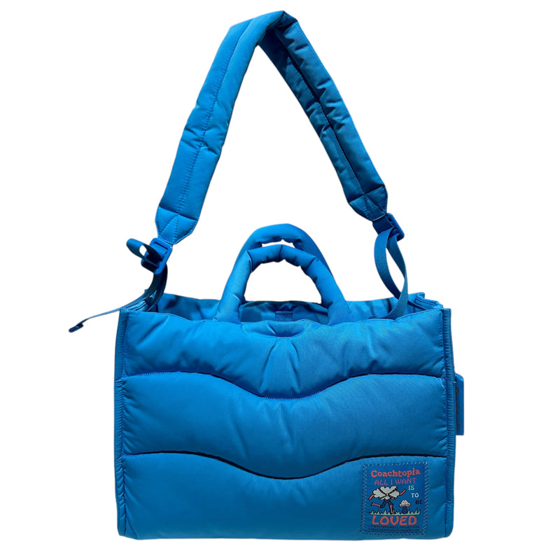 COACH/Coachtopia/Tote Bag/Nylon/BLU/