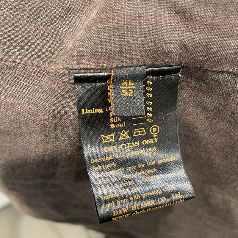CHRISTIAN PEAU/Coat/XL/Cotton/BRW/Chore Coat