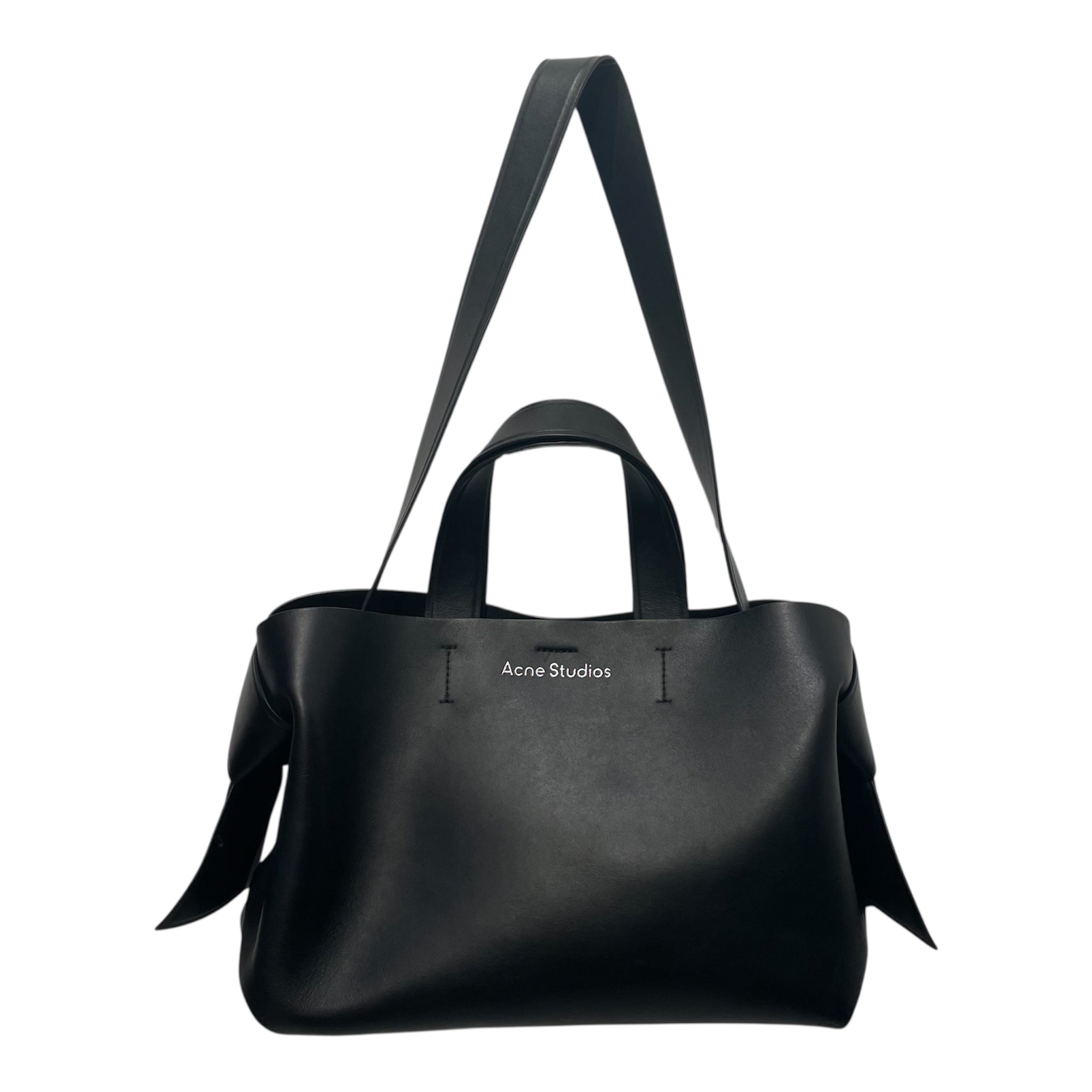 Acne Studios/Bag/Leather/BLK/musubi leather handbag view 1