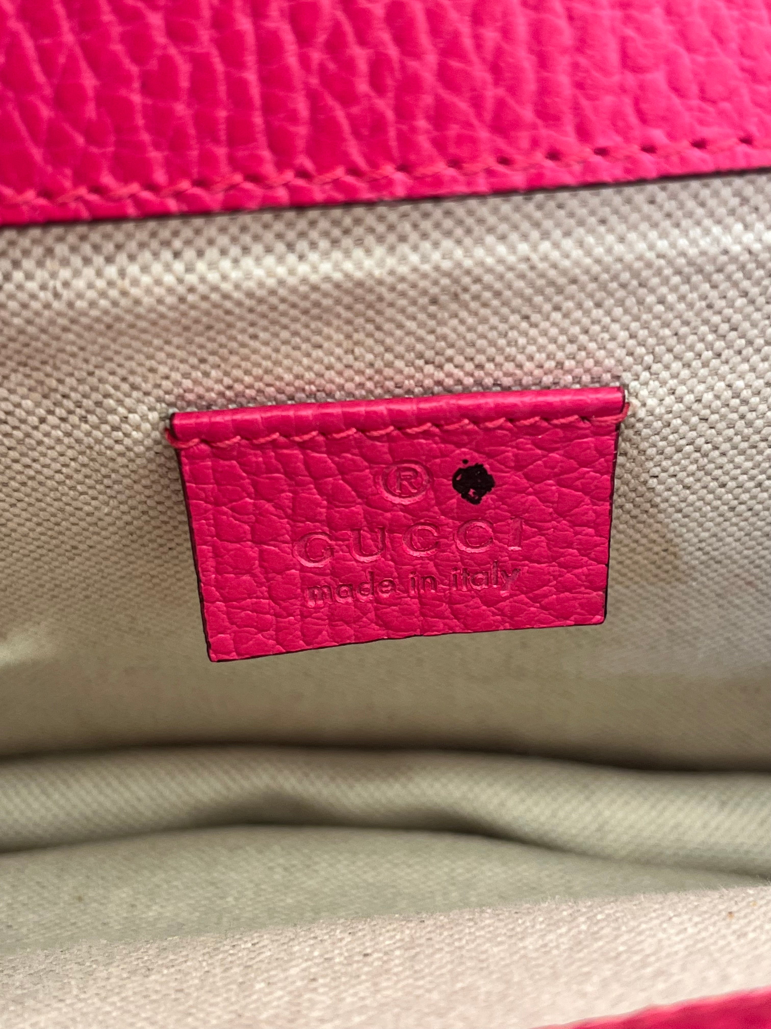 GUCCI/Bag/Leather/PNK/Dionysus chain wallet view 8