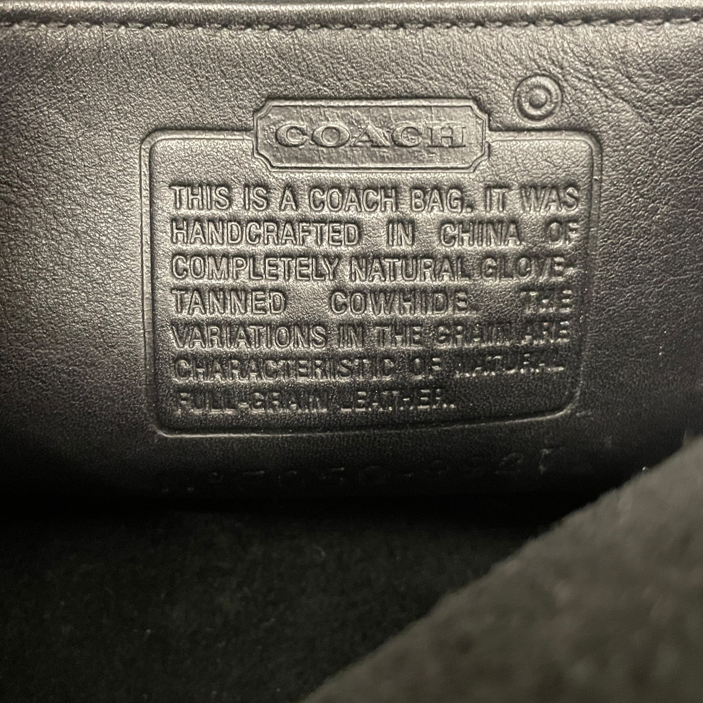 COACH/Cross Body Bag/Leather/BLK/WILLIS/BAR ON TOP view 4