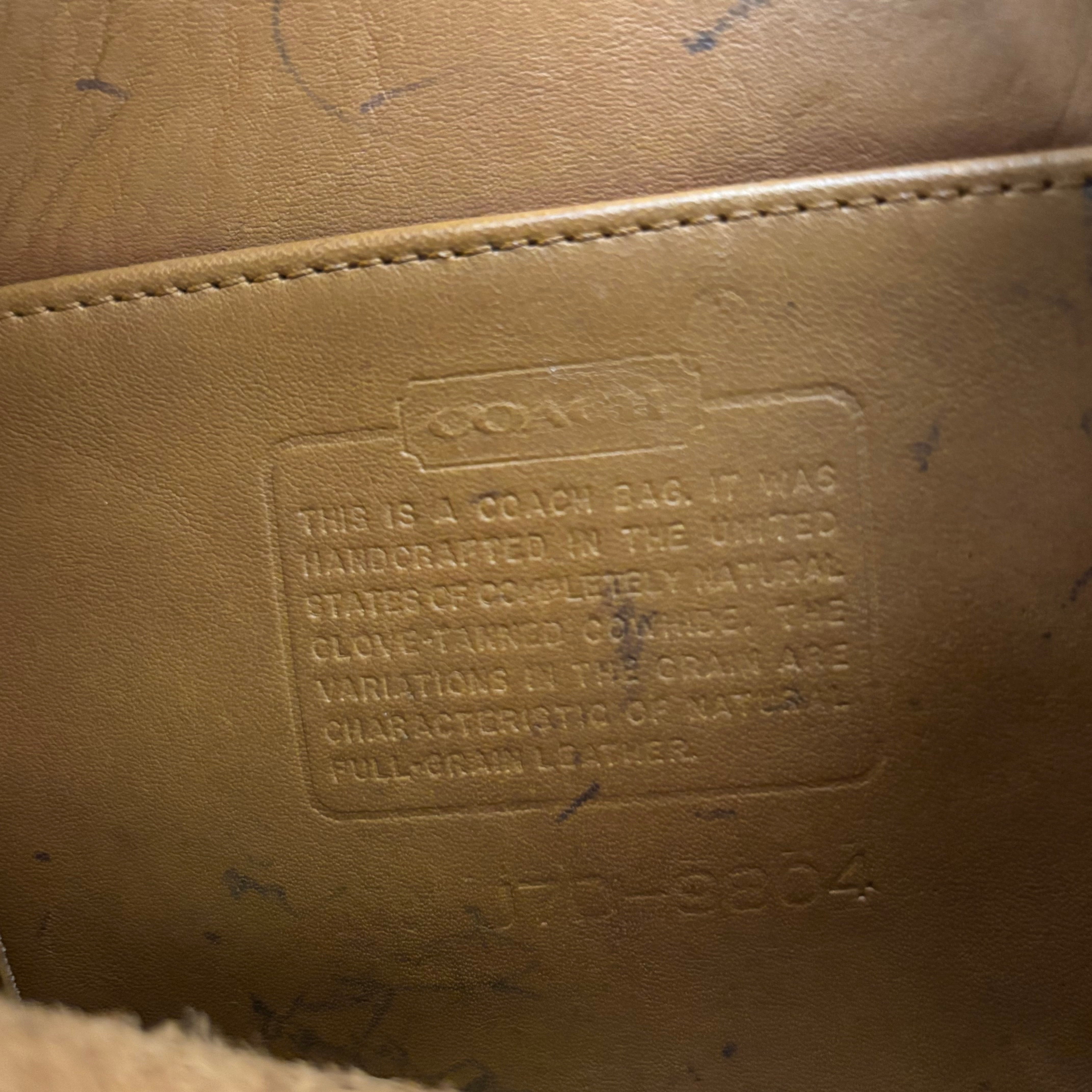 COACH/Hand Bag/Leather/YEL/1980s Bucket Bag view 3