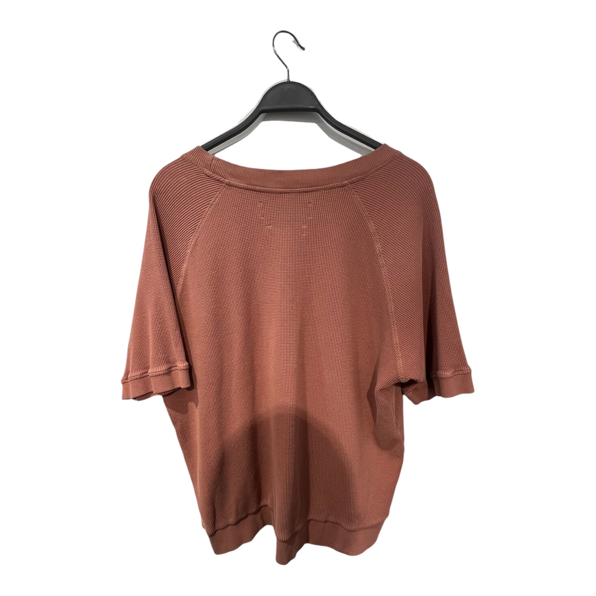 YEEZY/adidas/T-Shirt/M/Cotton/PNK/88387 SS THERMAL/HENLEY view 2