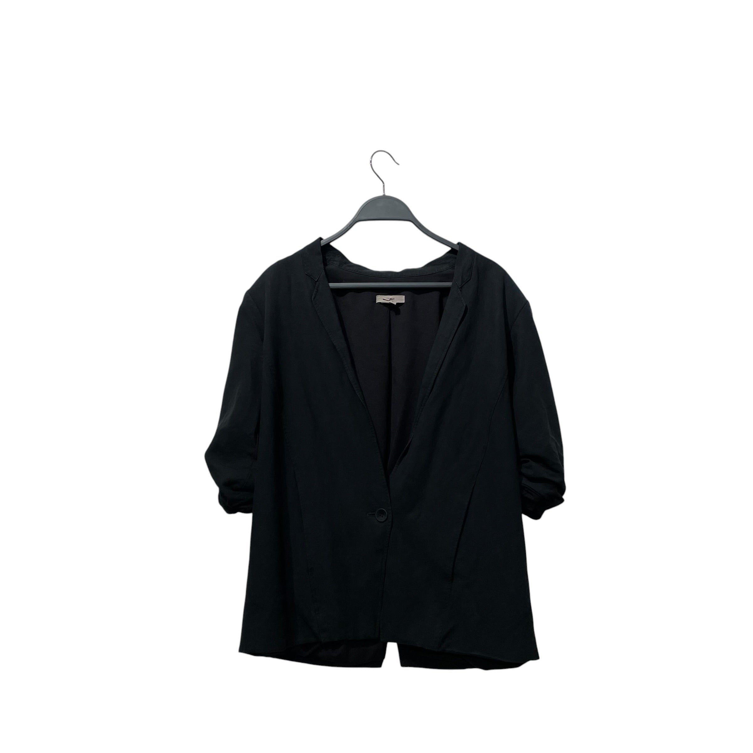 Helmut Lang/Tailored Jkt/6/Cotton/BLK/ view 1