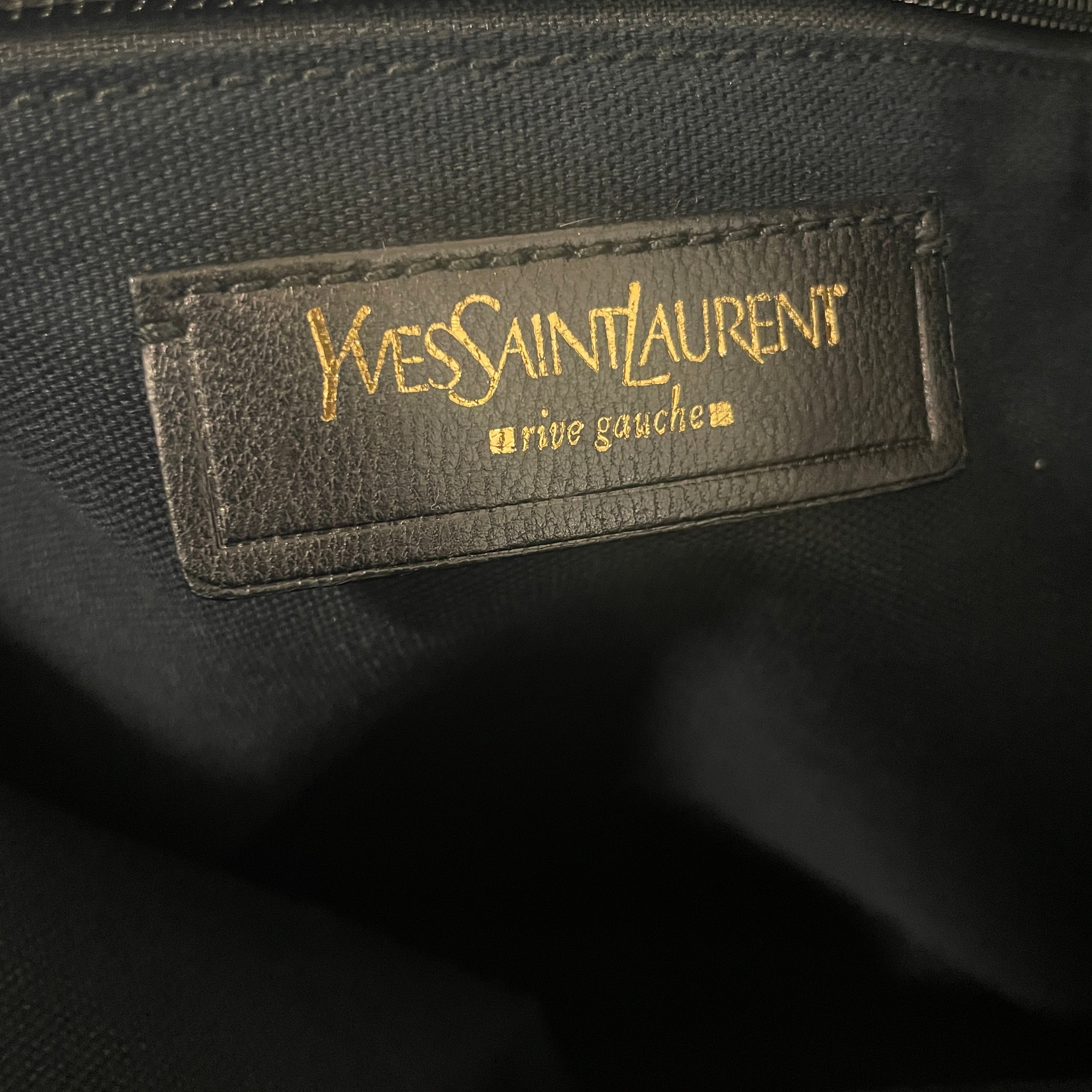 YVES SAINT LAURENT/Hand Bag/Leather/GRY/X679WCQ view 6