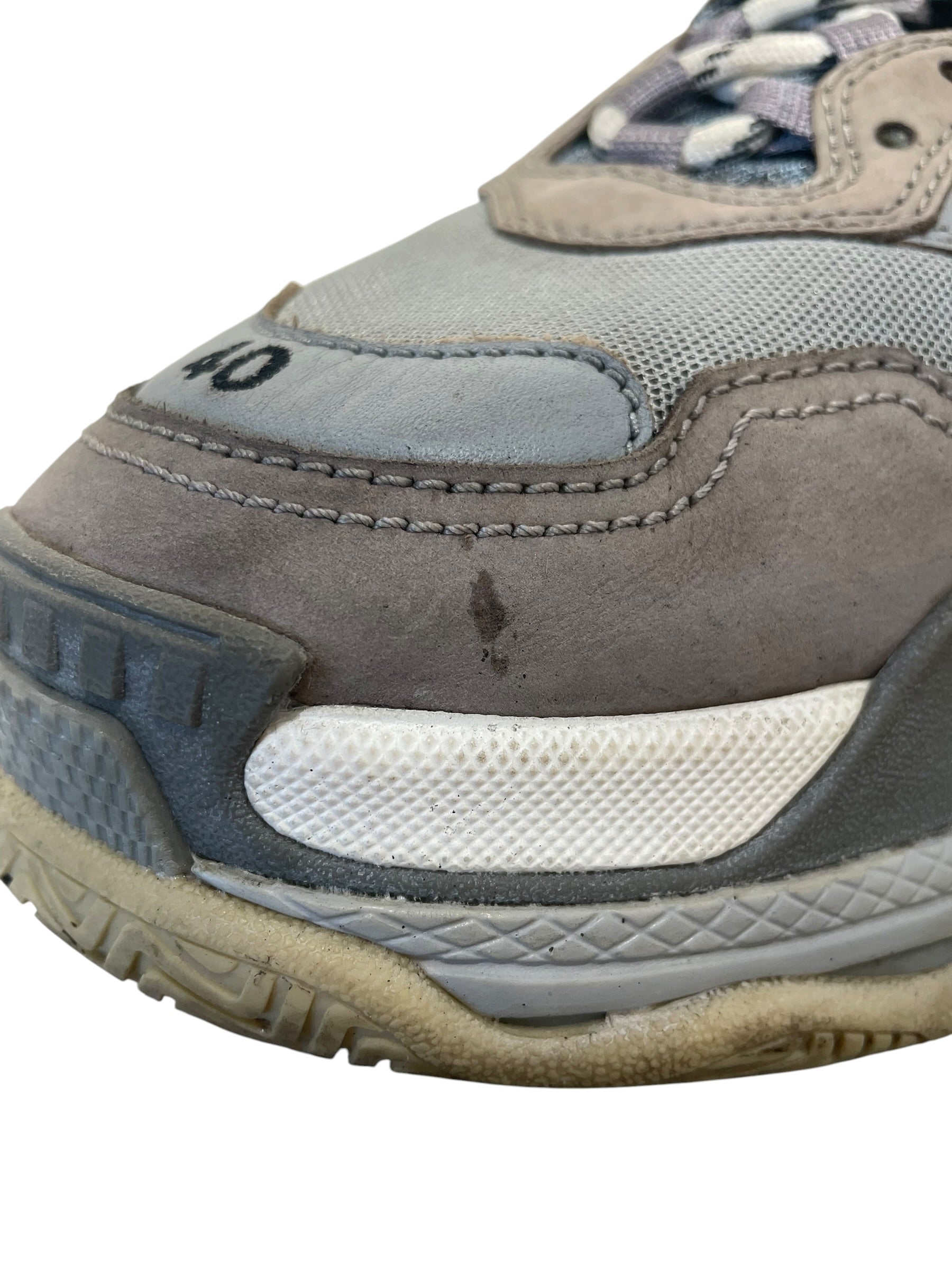 BALENCIAGA/Low-Sneakers/US 7/Cotton/IDG/ view 5