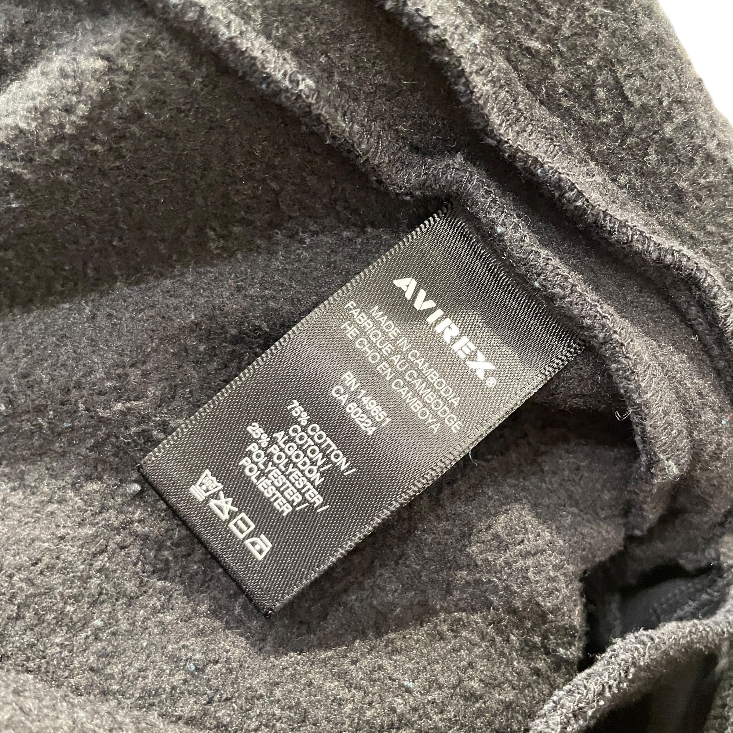 AVIREX/Pants/L/Cotton/BLK/Graphic/PATCH LOGO JOGGER view 4