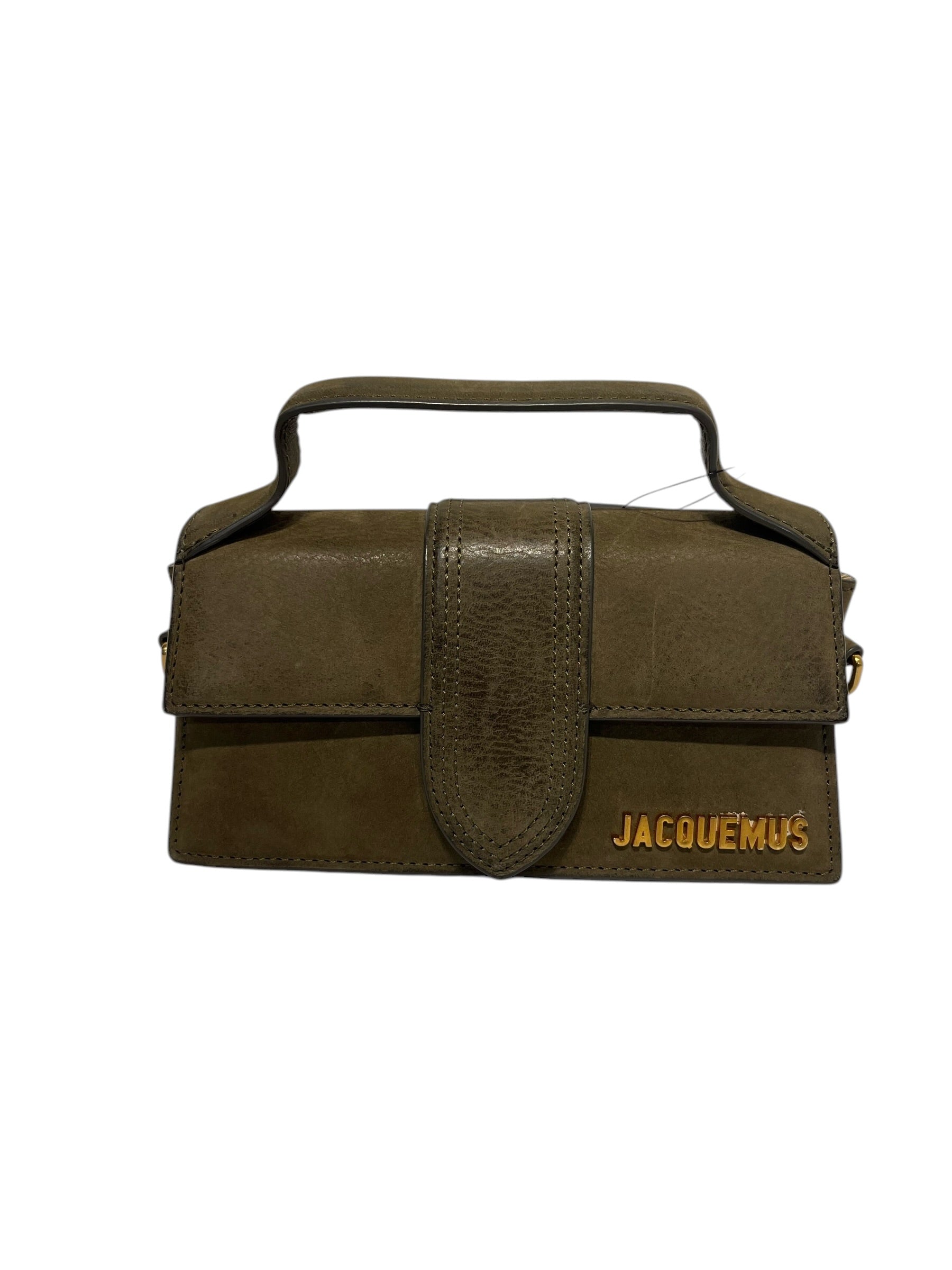 JAQUEMUS/Cross Body Bag/Leather/GRN/ view 2