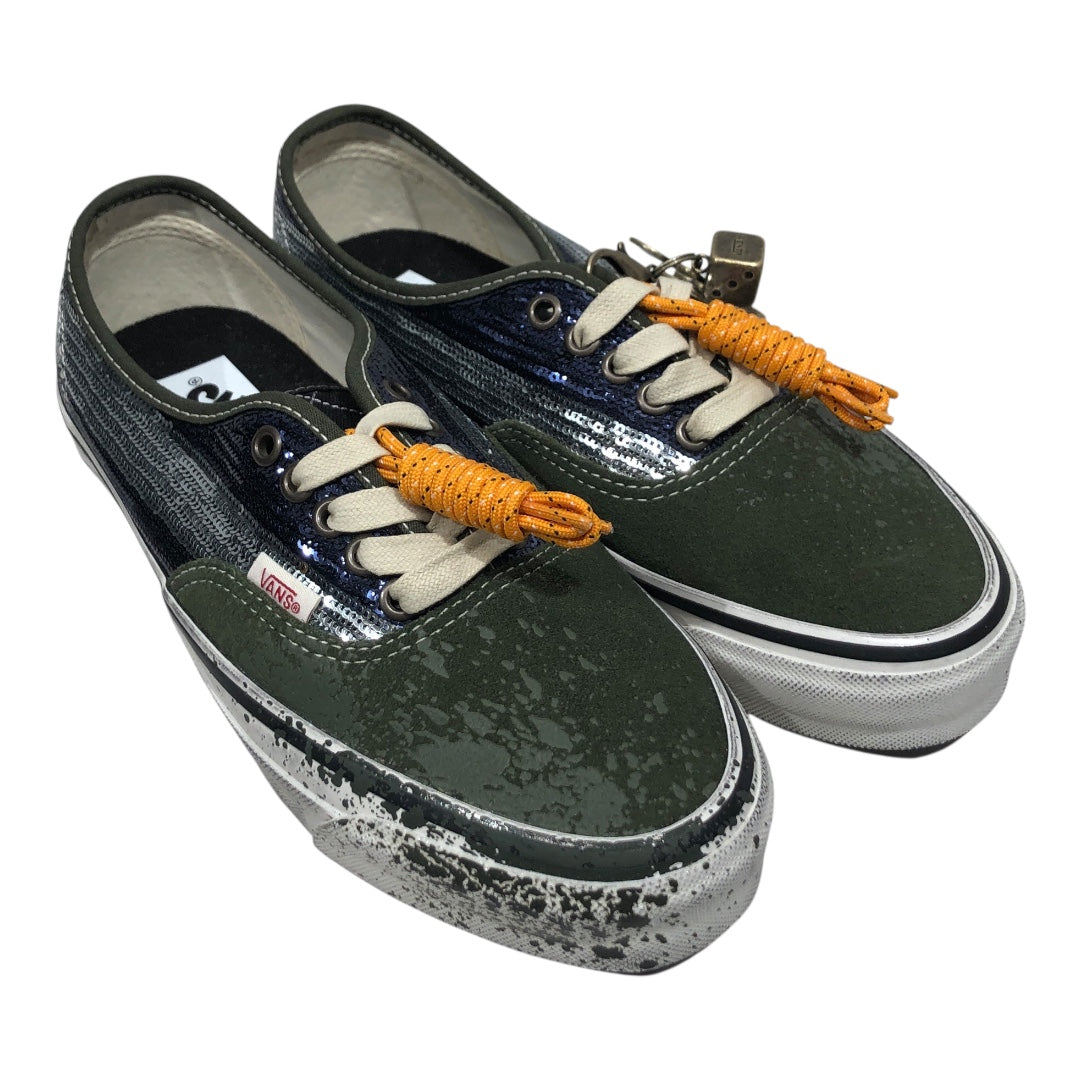 VANS/Low-Sneakers/US 7/Cotton/GRN/CHARMS WITH SPARKLES view 1