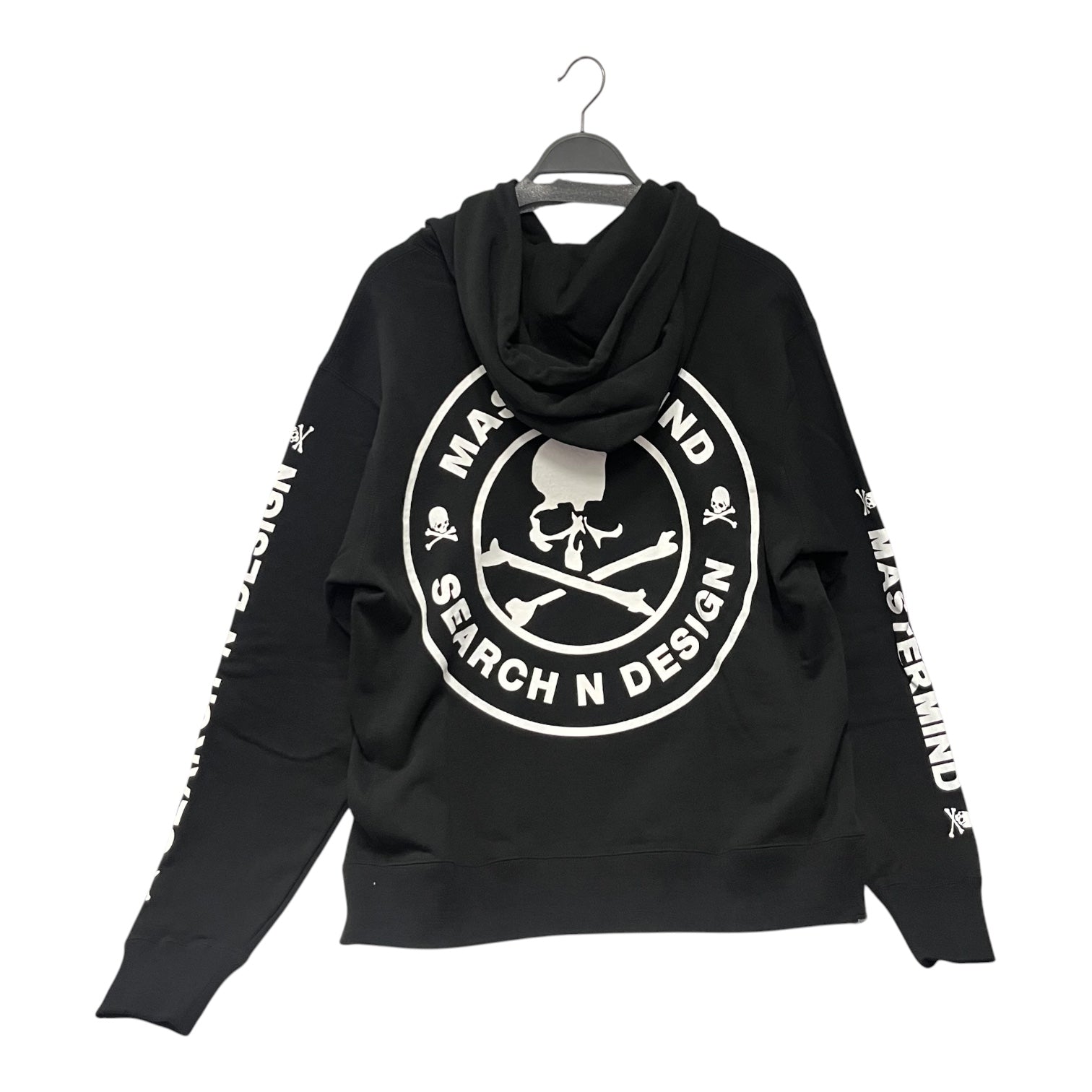 mastermind JAPAN/Hoodie/M/Graphic/Cotton/BLK/skull arm graphic view 2