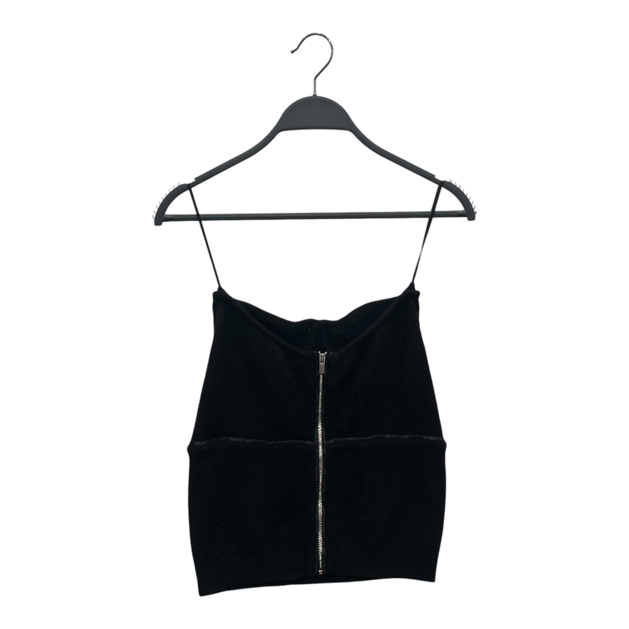 Helmut Lang/SL Blouse/XS/Wool/BLK/WOOL STRAPLESS TOP view 2