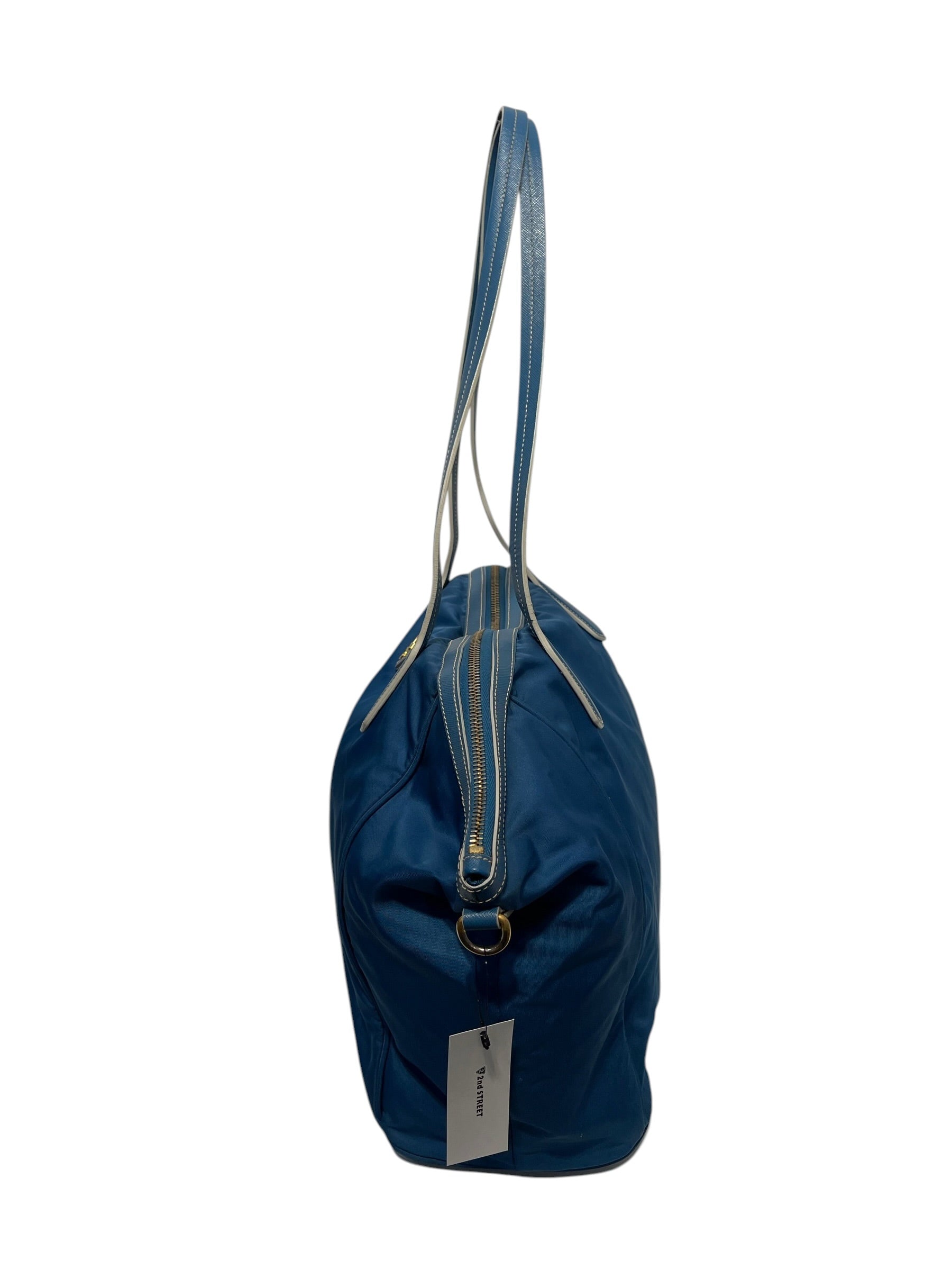 PRADA/Tote Bag/BLU/Nylon view 3