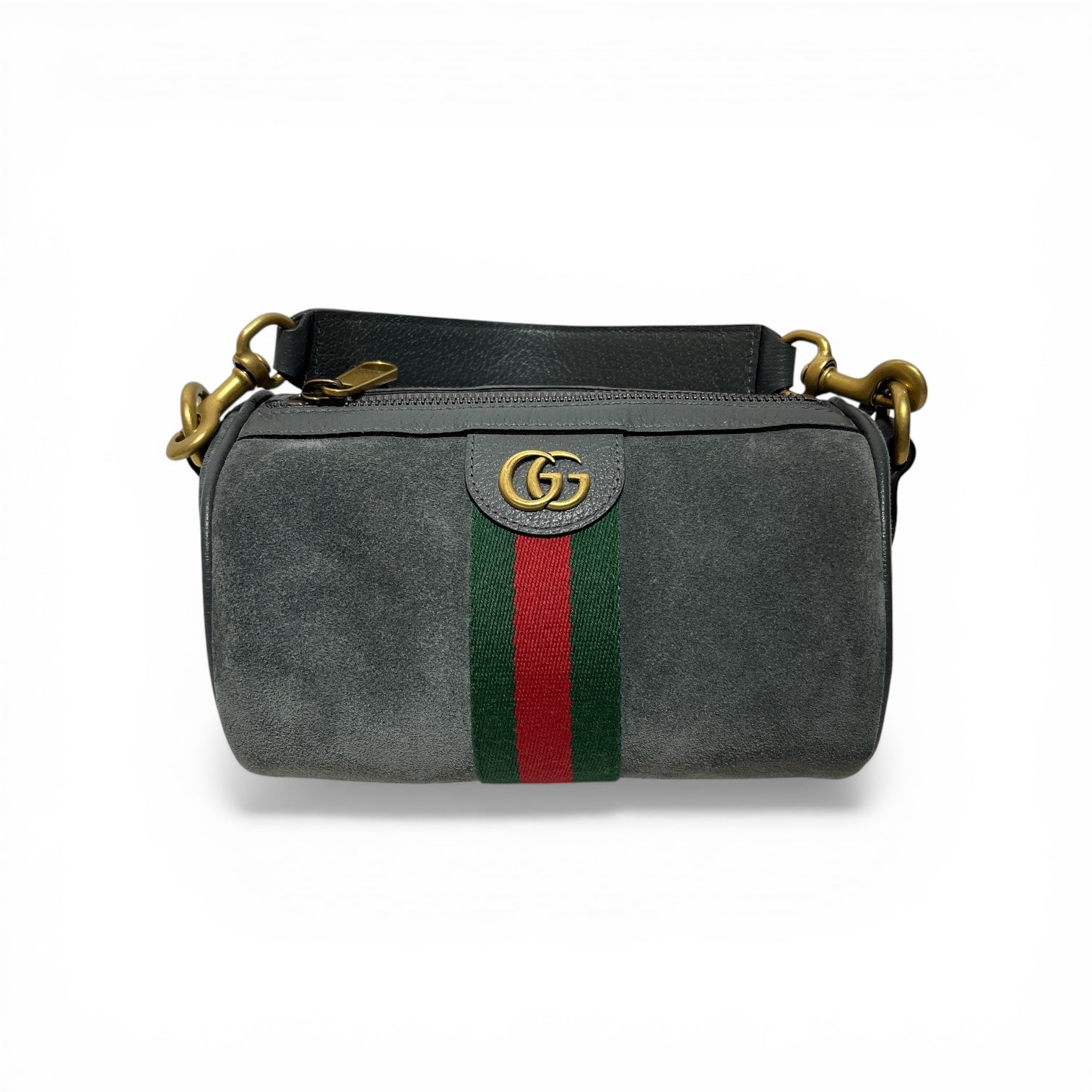 GUCCI/Cross Body Bag/Suede/GRY/Ophidia Small Crossbody view 1