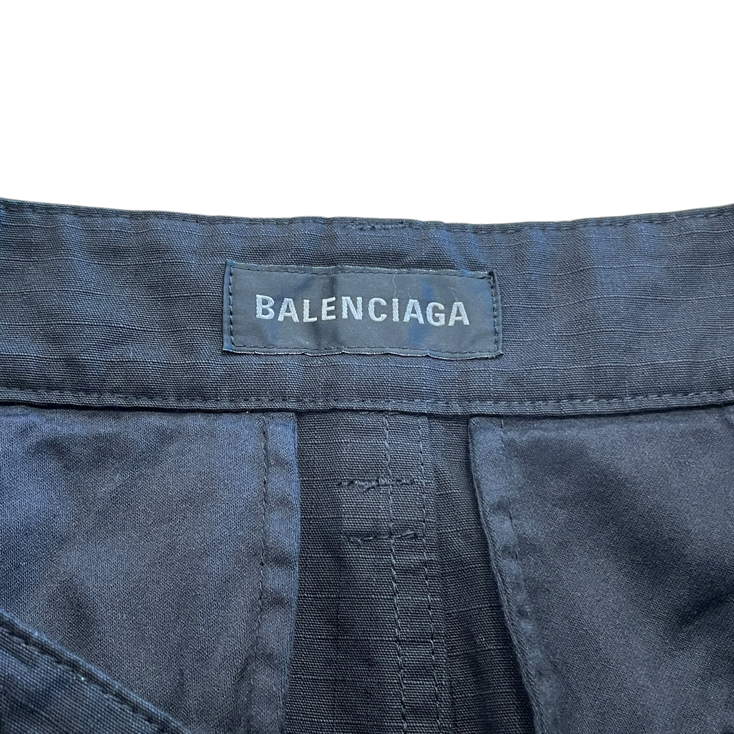 BALENCIAGA/Long Skirt/34/Cotton/BLK/PATCHWORK RAVE MAXI SKIRT view 10