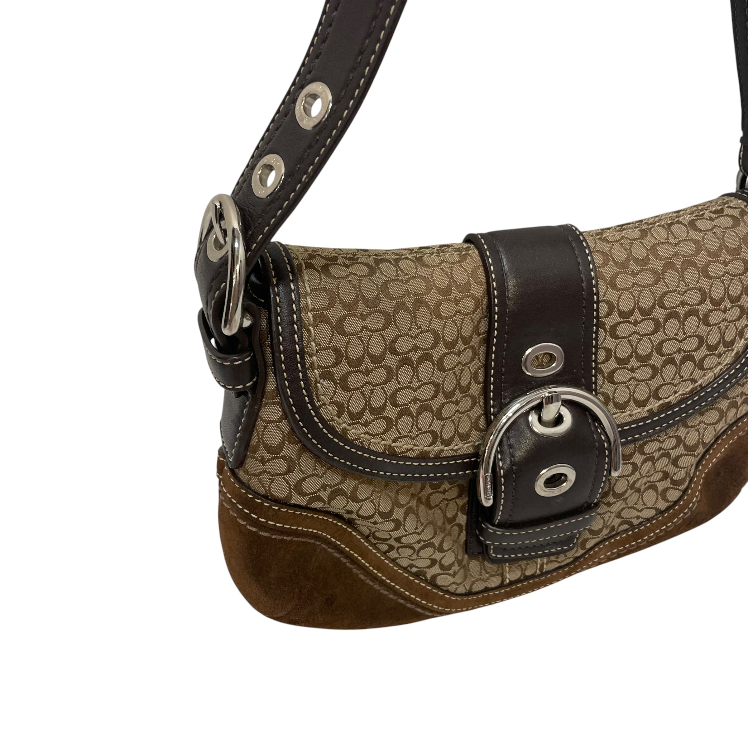 COACH/Hand Bag/Monogram/BRW/Vintage Soho F0749-F10925 view 6