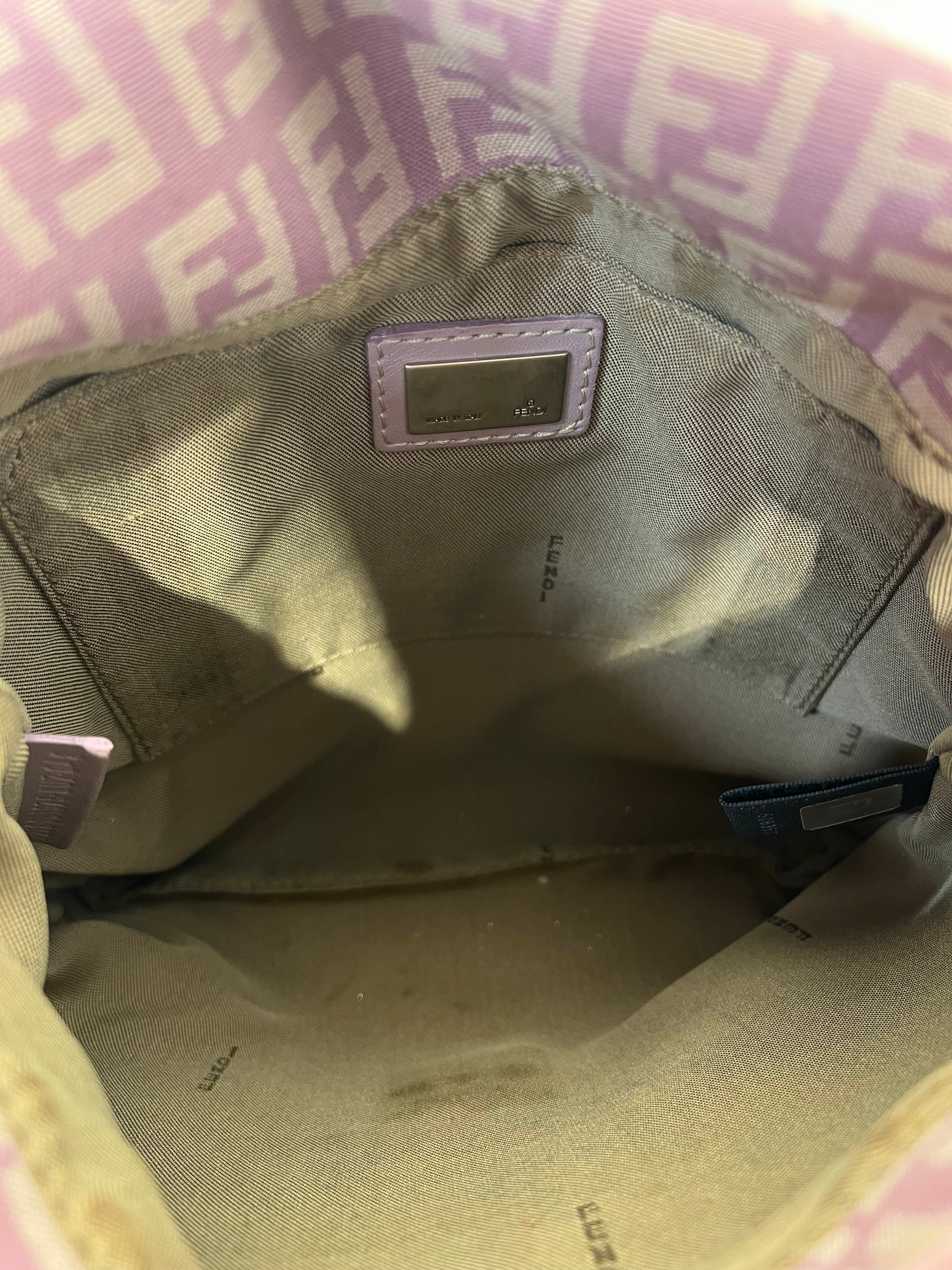FENDI/Cross Body Bag/Monogram/PPL/ZUCCHINO CANVAS view 7