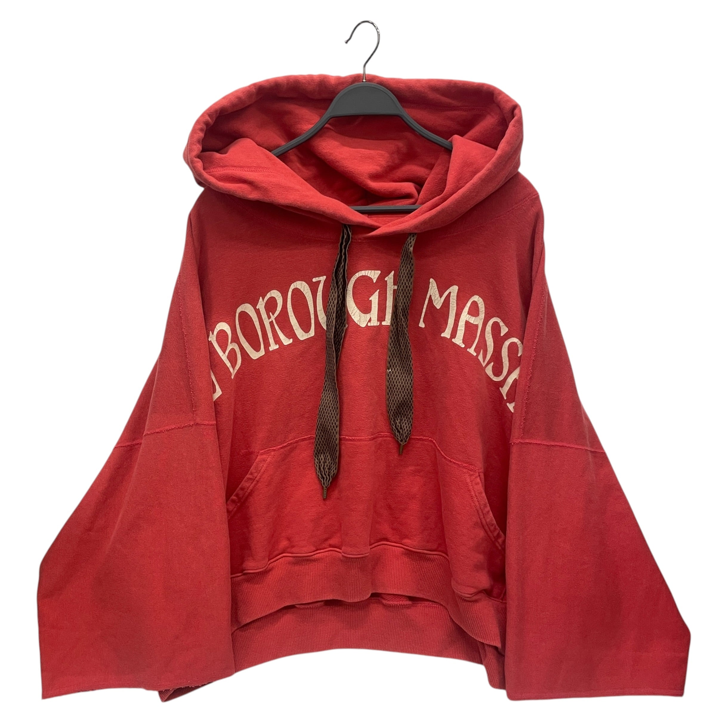 KAPITAL/Hoodie/Graphic/Cotton/RED/'boro borough massacre' view 1