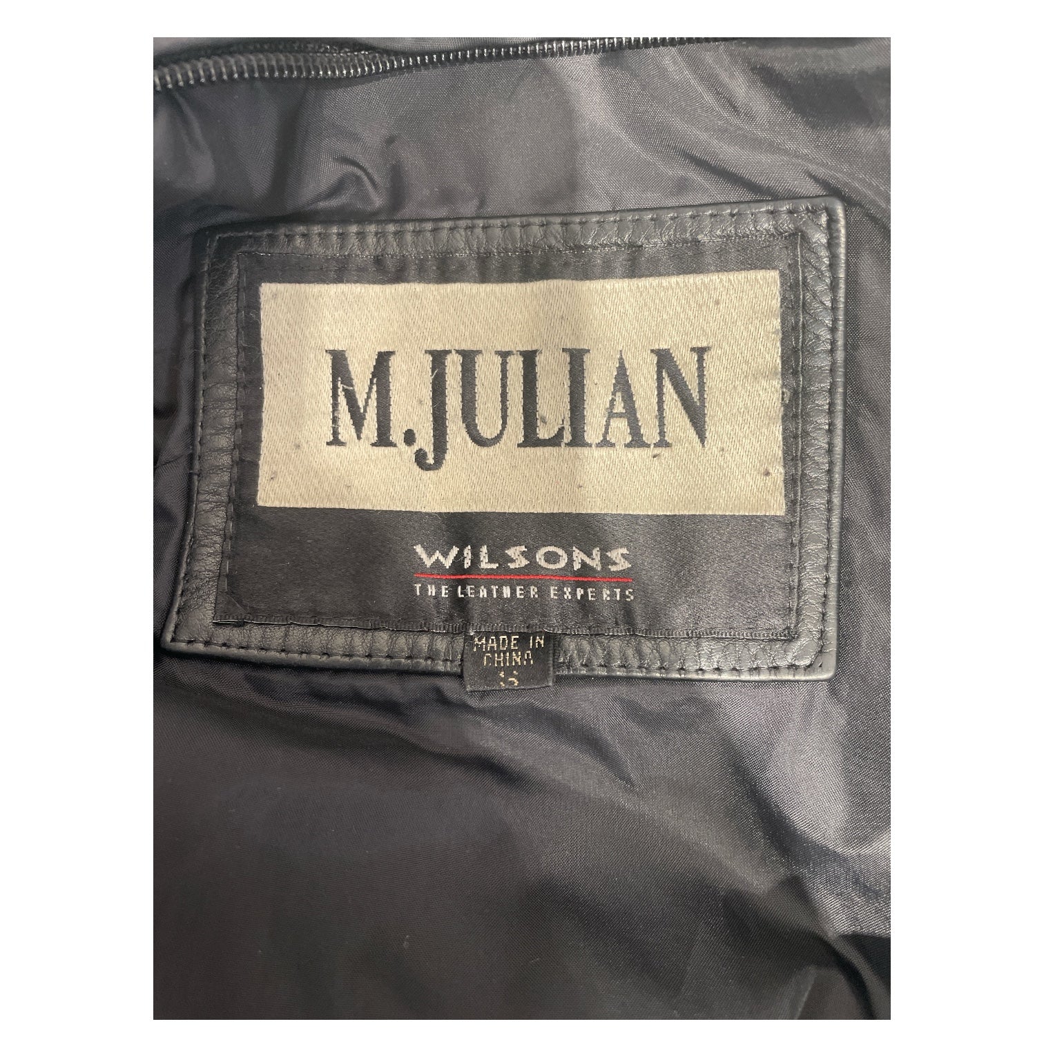 Wilsons Leather/Leather Jkt/8/Leather/BLK/M. Julian Moto Jacket view 3