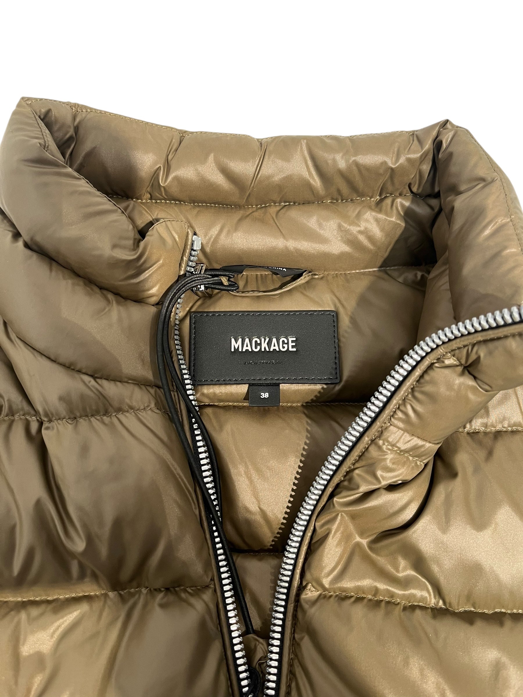 MACKAGE/Puffer Jkt/38/Nylon/GRN/Single Breasted/JAMES-OLUS-DOWN FILLED view 3
