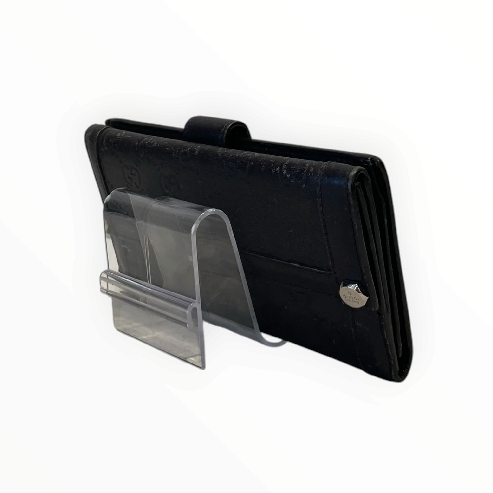 GUCCI/Long Wallet/Leather/Brown/M's/GG Continental Wallet view 2