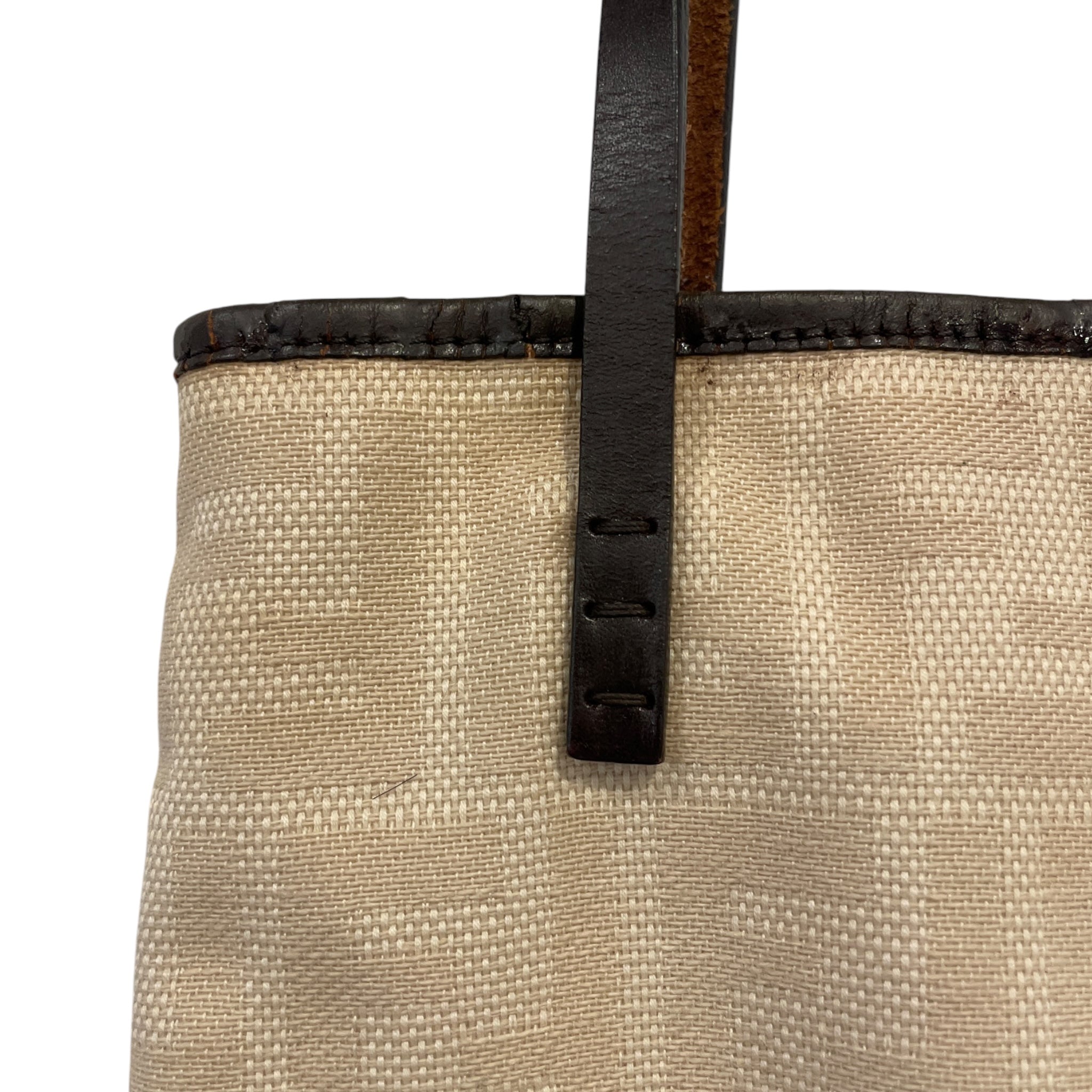 FENDI/Tote Bag/Monogram/Cotton/CRM/VRV8X6J view 5