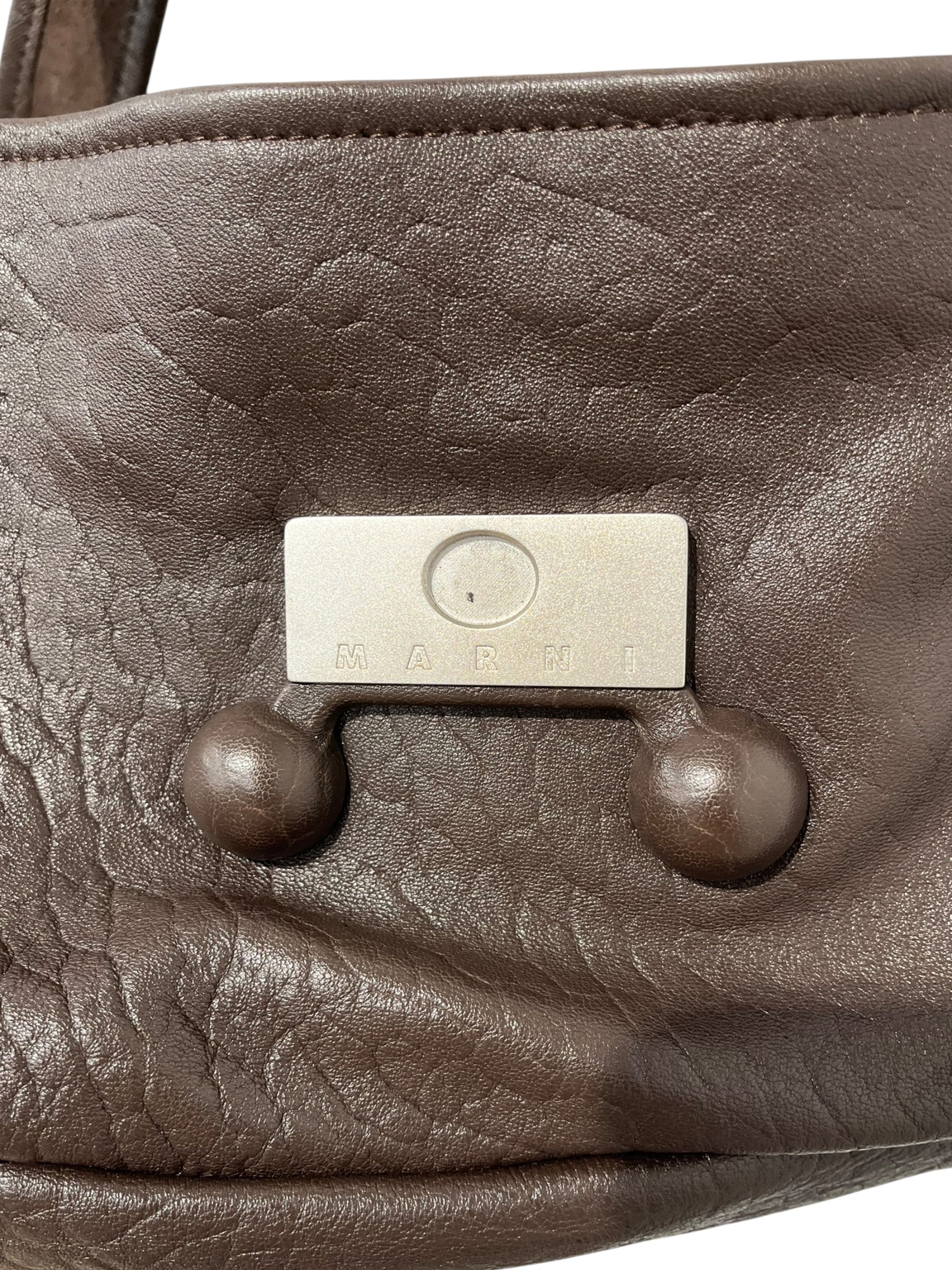MARNI/Bag/Leather/BRW/MARNI SHOULDER BAG view 8