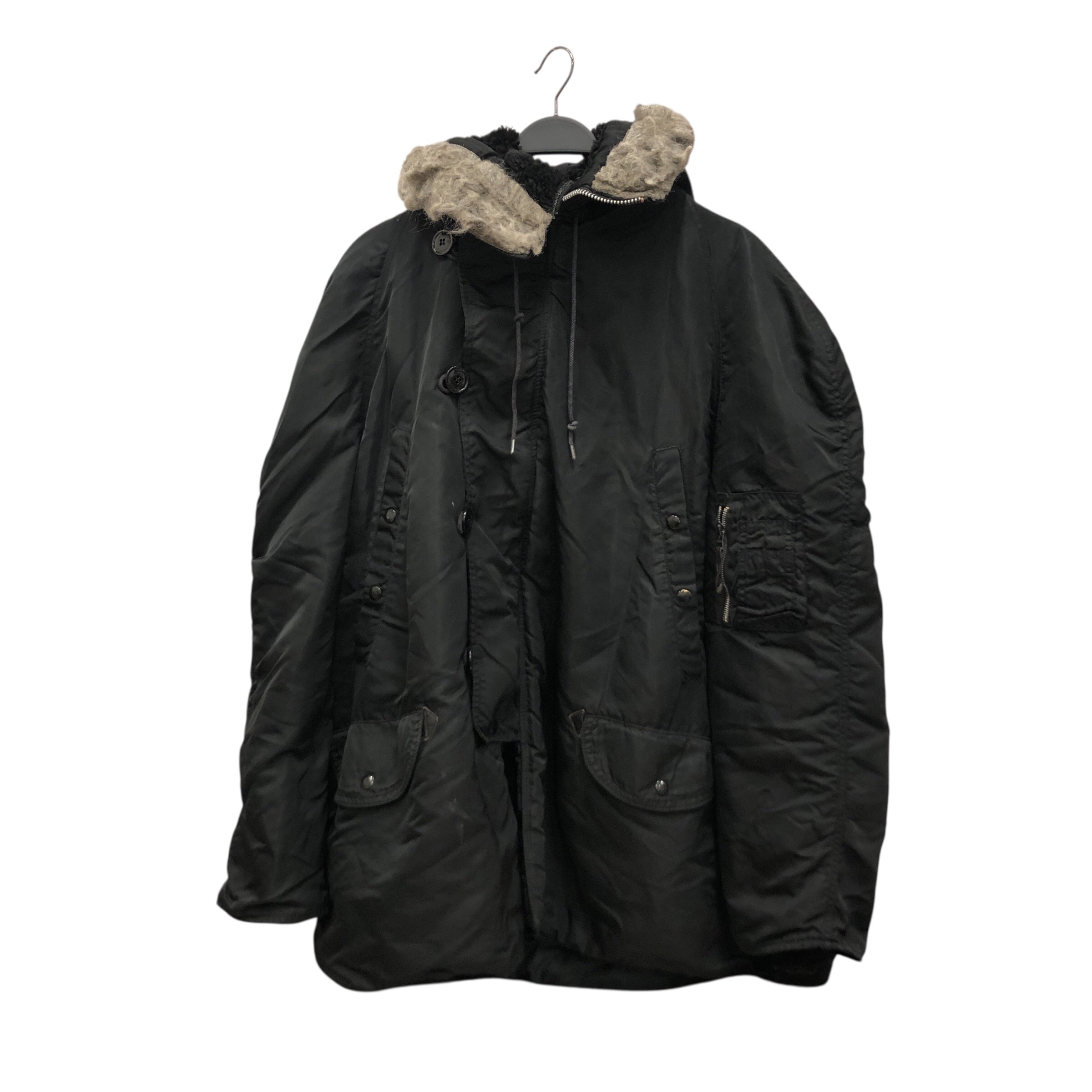ALPHA INDUSTRIES/Vintage/Mod Parka/XL/Polyester/BLK/Vintage Alpha Industries view 1