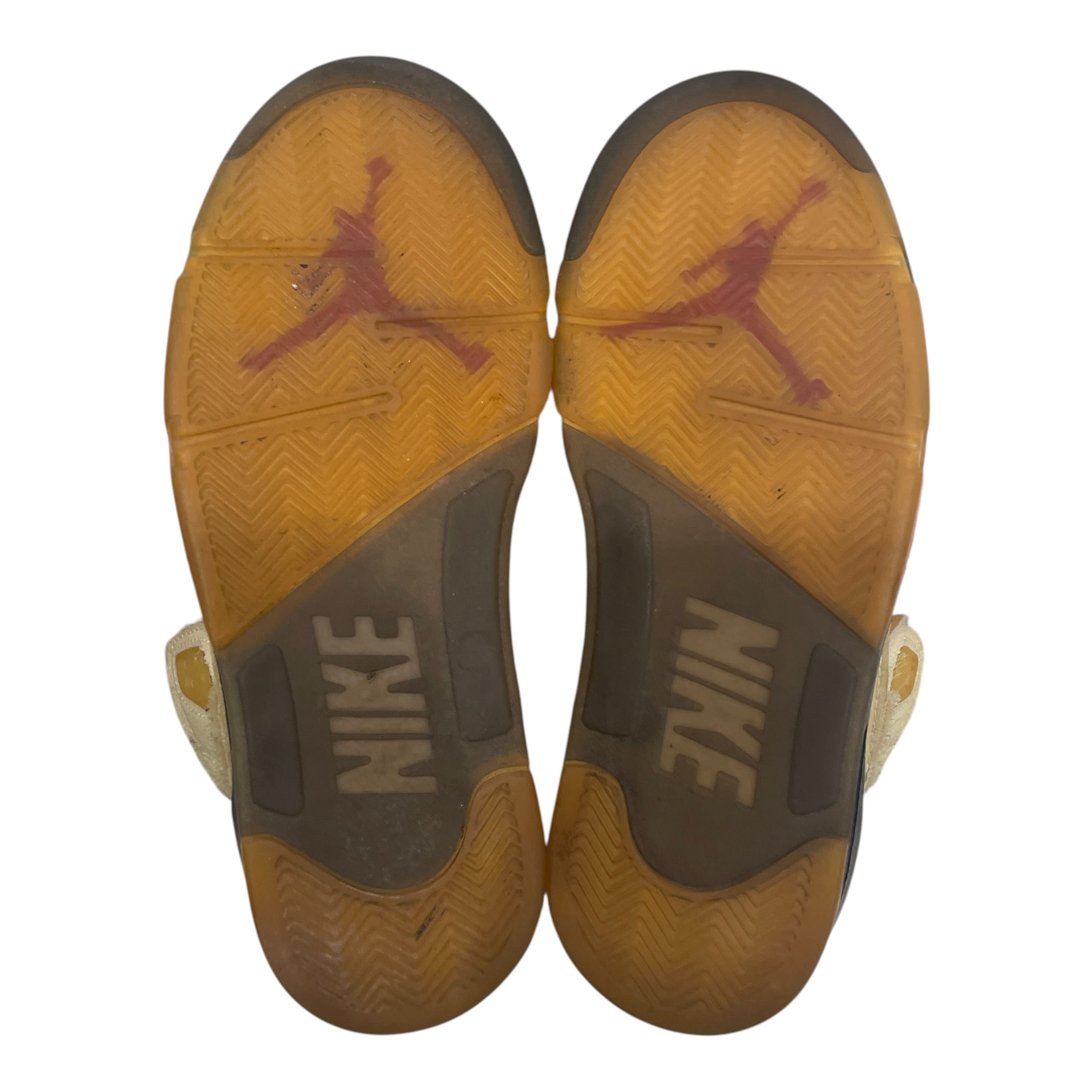 OFF-WHITE/JORDAN BRAND/Hi-Sneakers/US 8/BEG/DH8565-100 OFF WHITE 5 view 5
