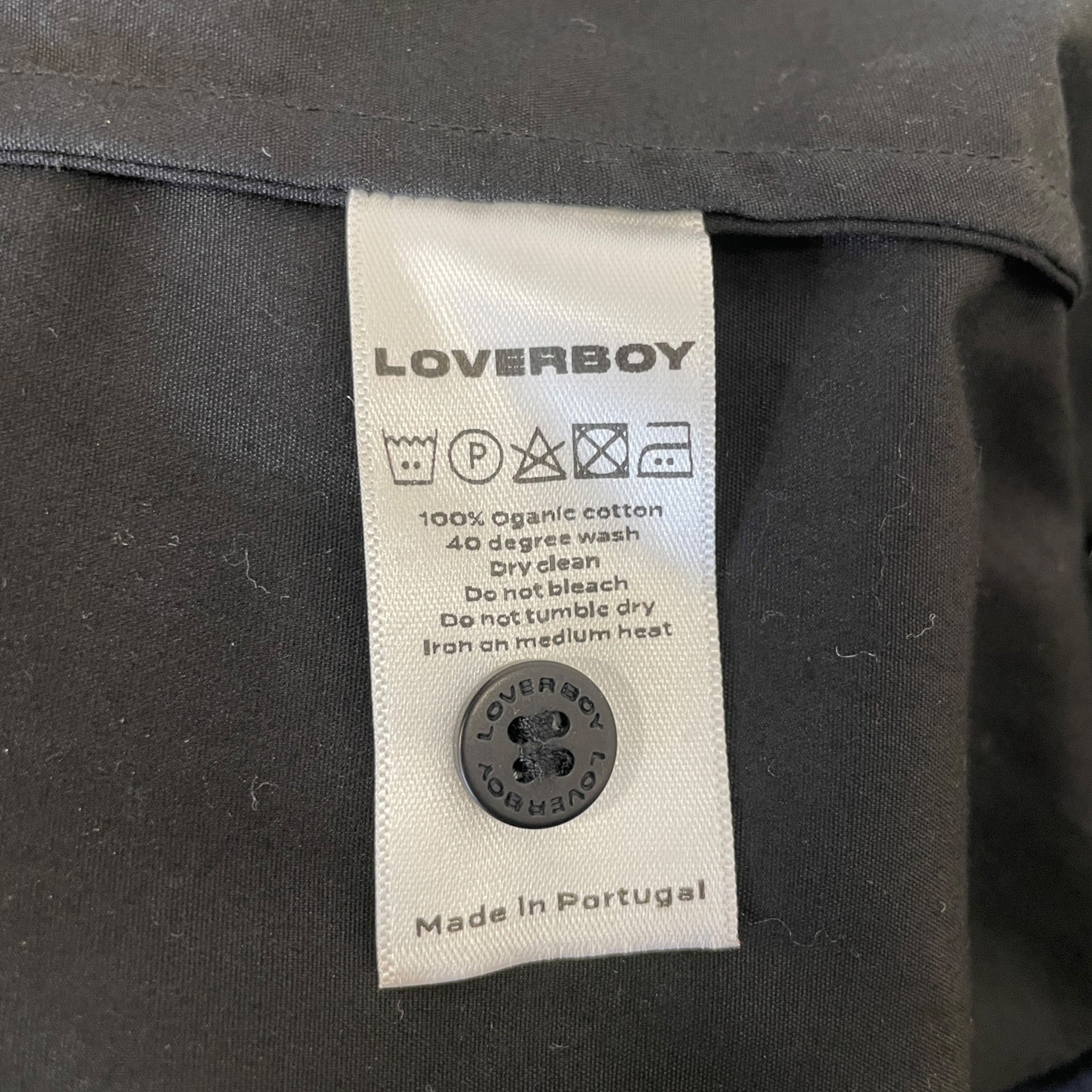 CHARLES JEFFREY LOVERBOY/LS Shirt/XL/Cotton/BLK/STAR COLLAR view 4