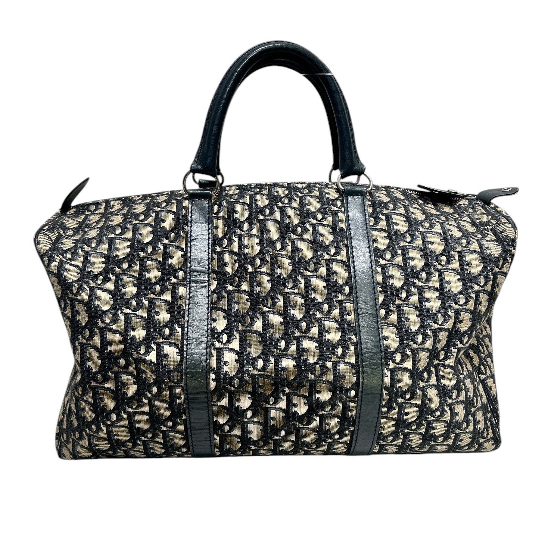 Christian Dior/Luggage/All Over Print/Cotton/NVY/vintage mini duffle view 2