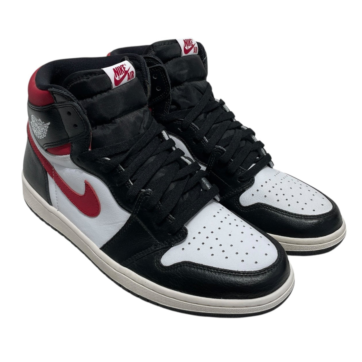 NIKE/Shoes/US 12/Leather/BLK/GYM RED 1 view 1