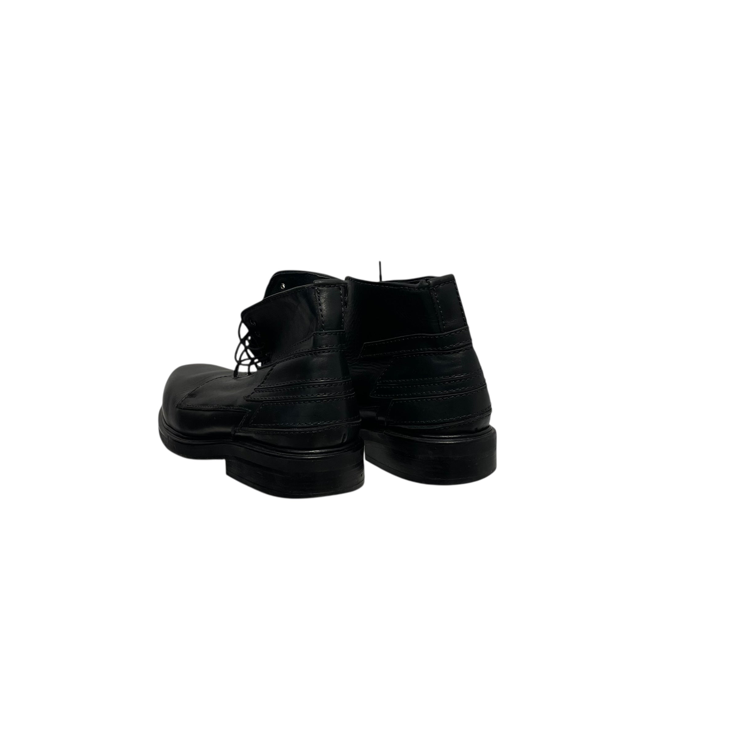 DIRK BIKKEMBERGS/Boots/US 8/Leather/BLK/ view 2