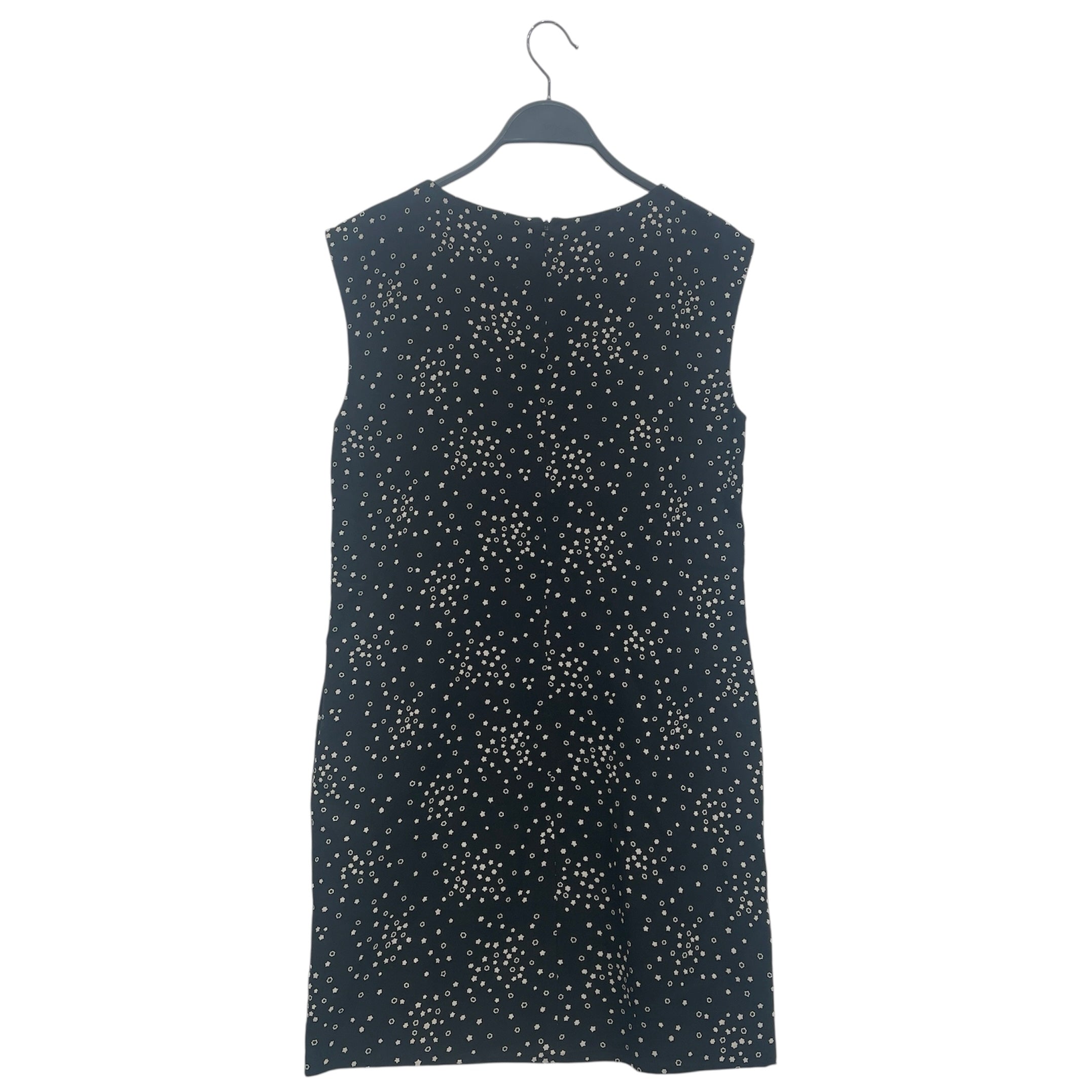 SAINT LAURENT/SL Dress/38/All Over Print/Polyester/BLK/STAR PRINT DRESS view 2