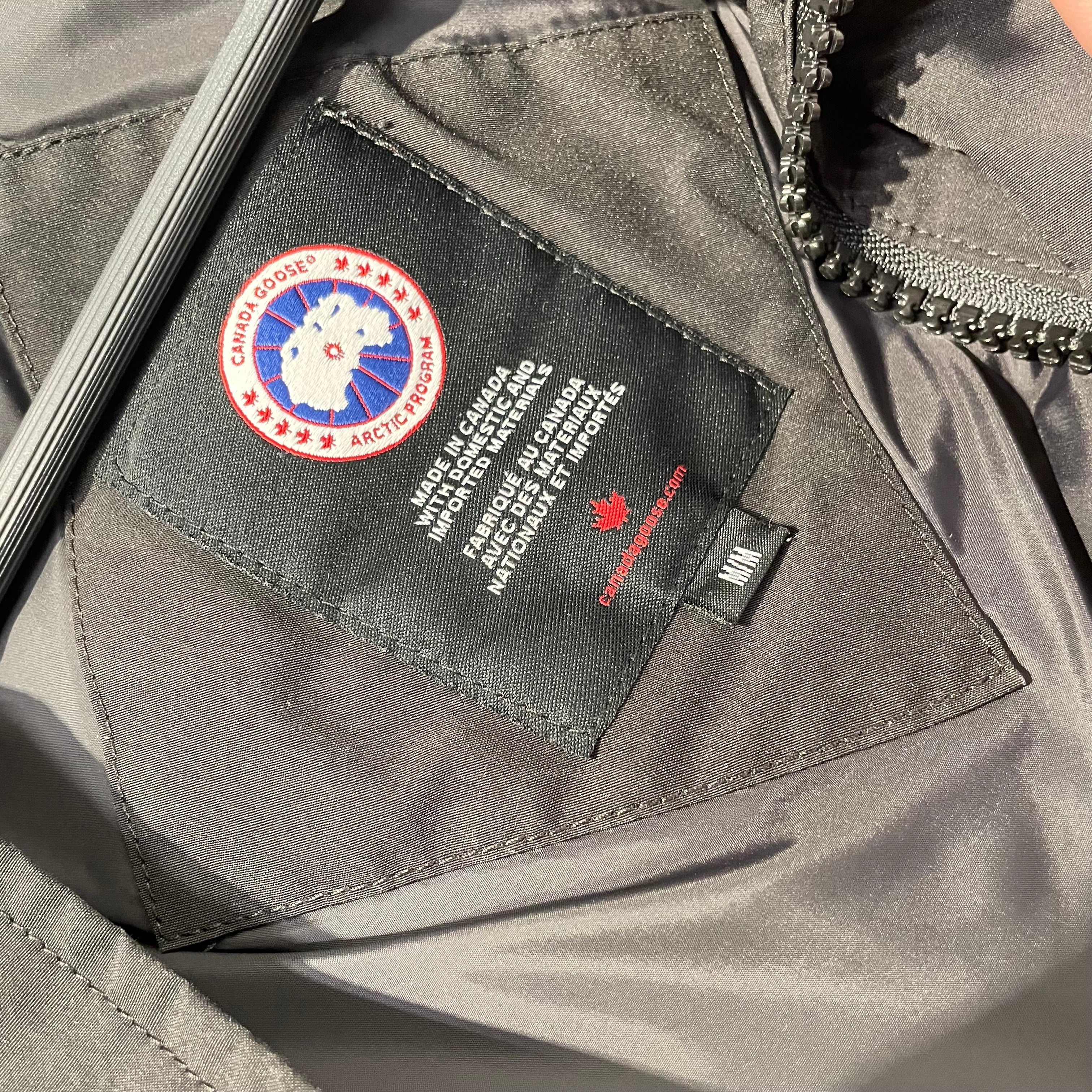 CANADA GOOSE/Coat/M/Nylon/BLK/ view 3