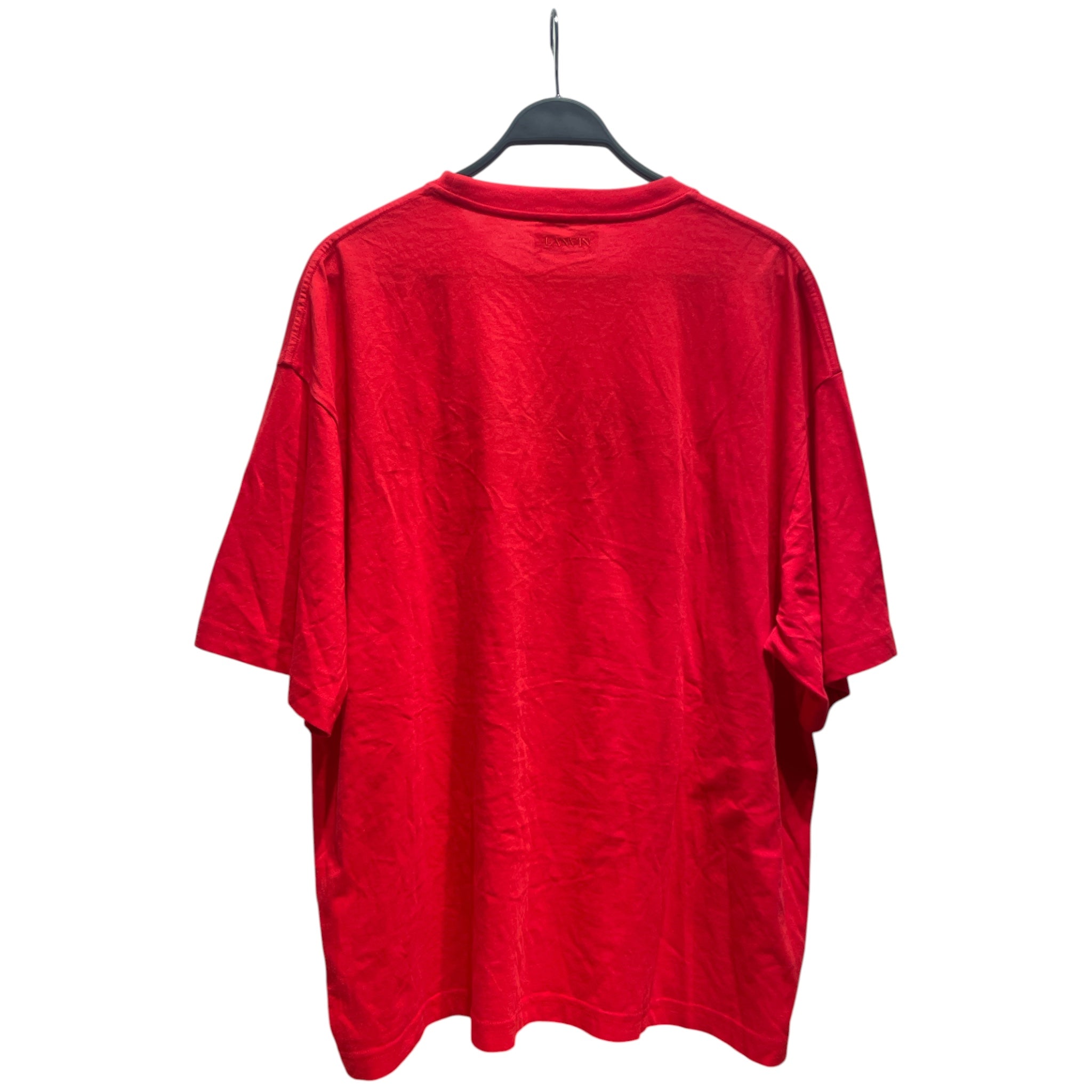 LANVIN/T-Shirt/XL/Cotton/RED/Curb Tee view 2