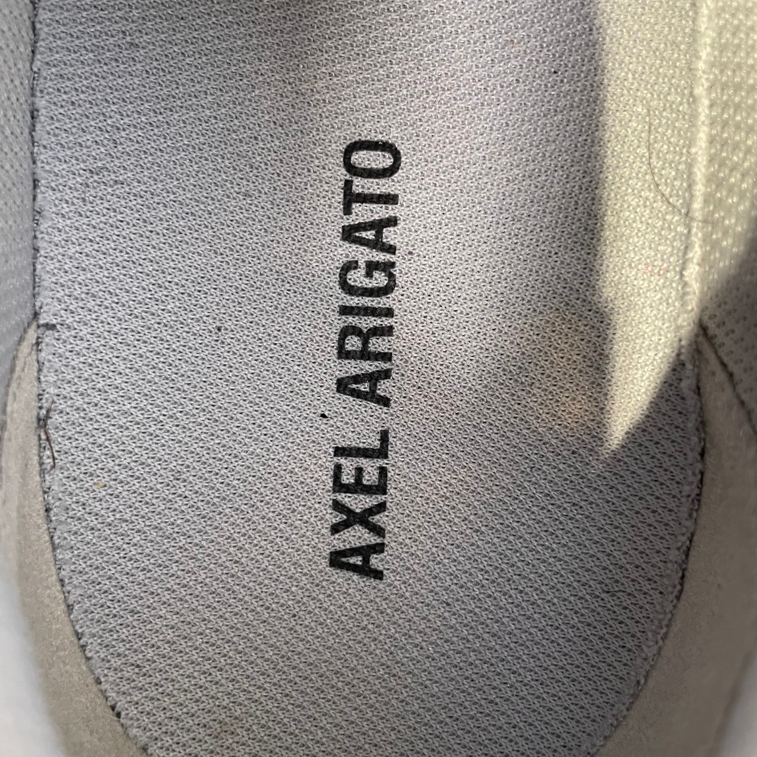Axel Arigato/Low-Sneakers/US 10.5/Suede/WHT/3M/SILVR view 3