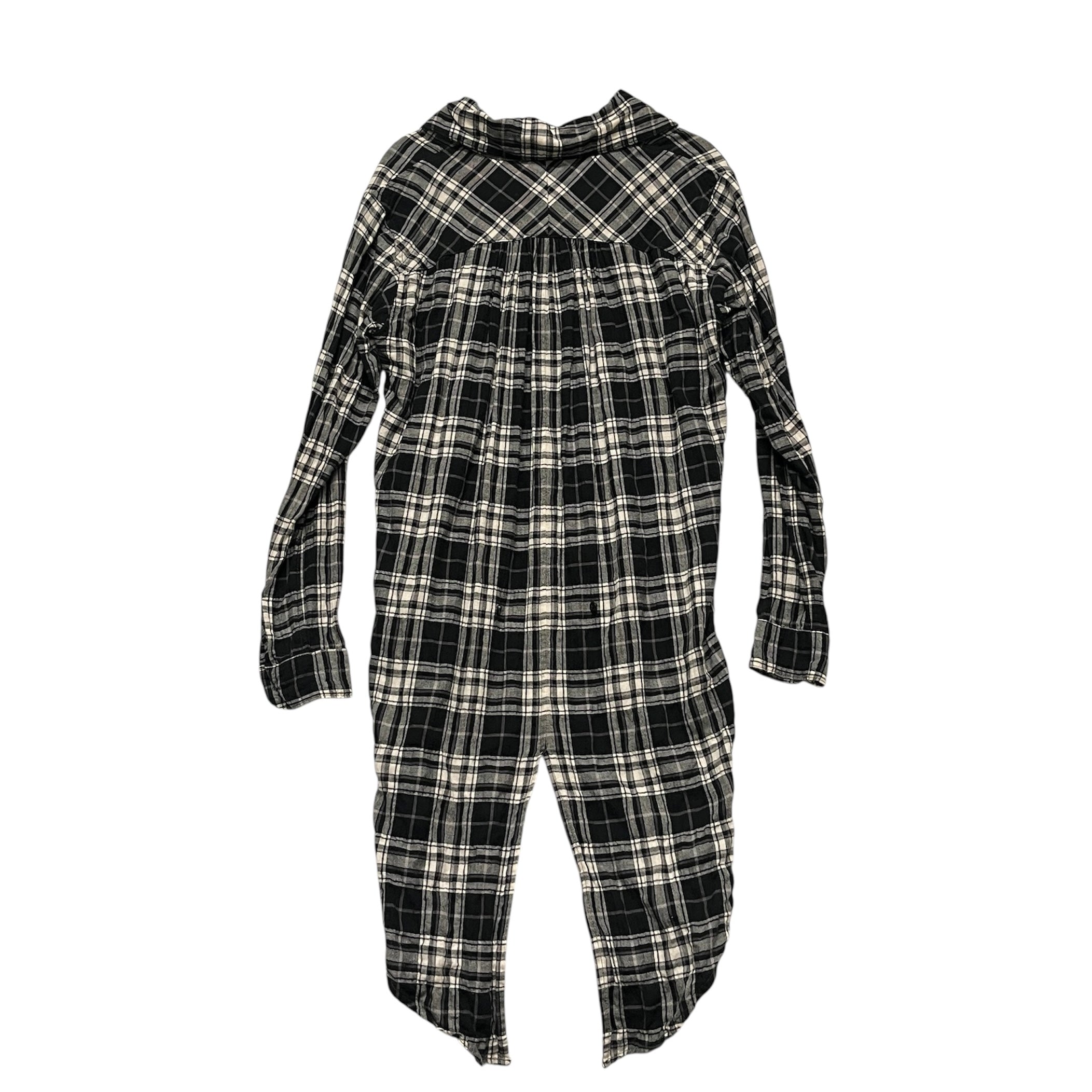 KAPITAL/LS Shirt/1/Plaid/Cotton/BLK/ view 2