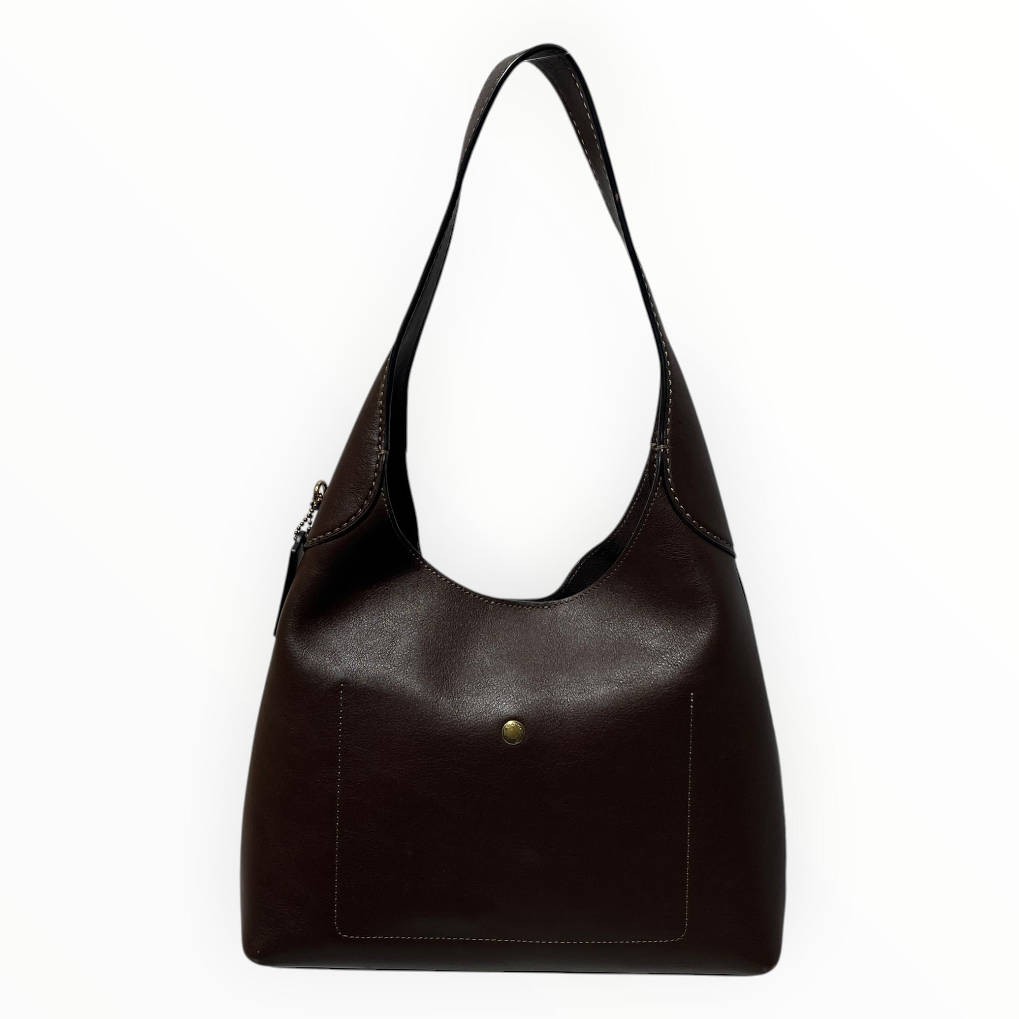 COACH/Hand Bag/Leather/BRW/CHOCOLATE BROOKLYN view 2