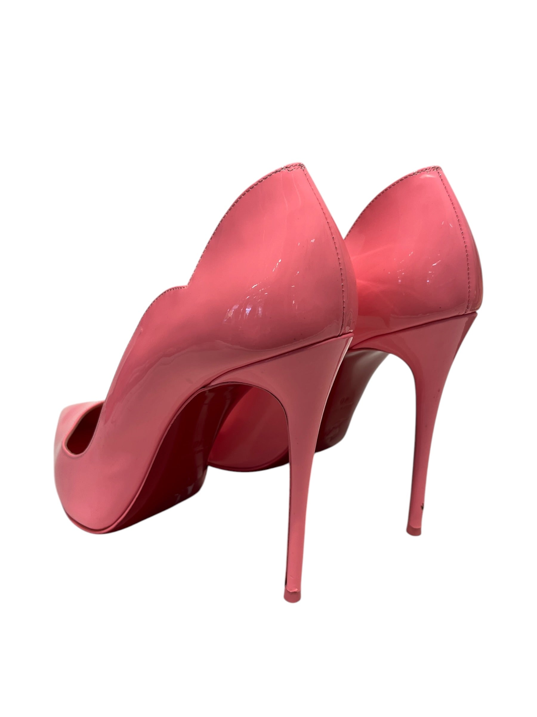 Christian Louboutin/Heels/EU 40/Faux Leather/PNK/V-Tip/ view 2