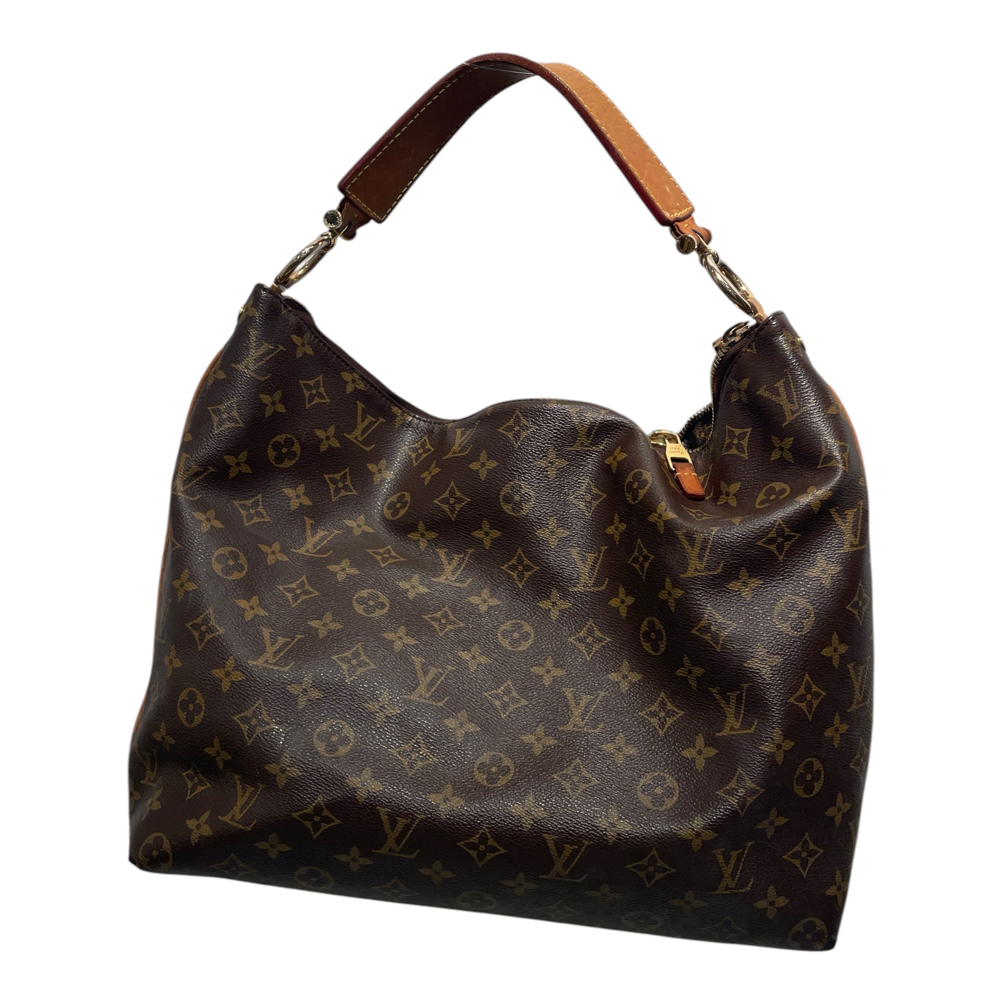 LOUIS VUITTON/Hand Bag/Monogram/Acrylic/BRW/SULLY SHOULDER BAG view 1