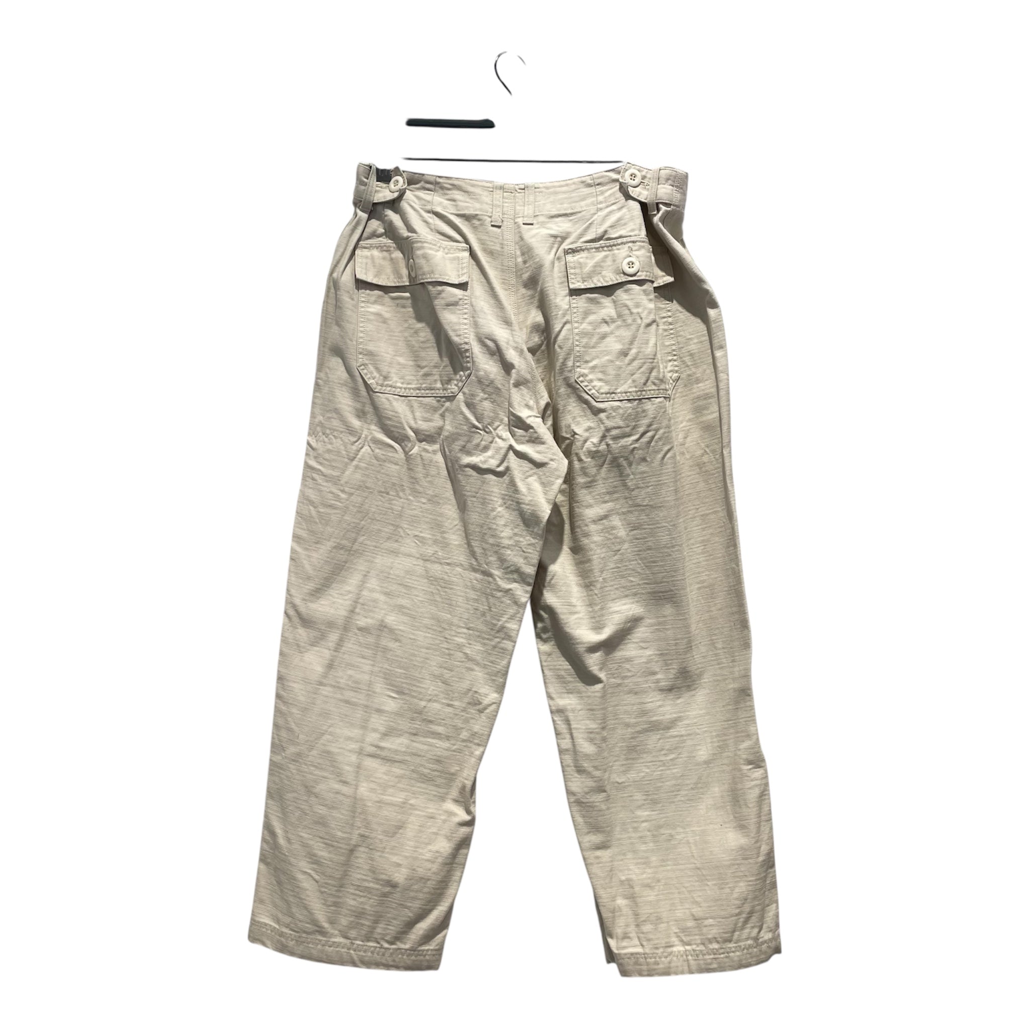 FRIZMWORKS/Pants/XL/Cotton/BEG/patchwork view 2