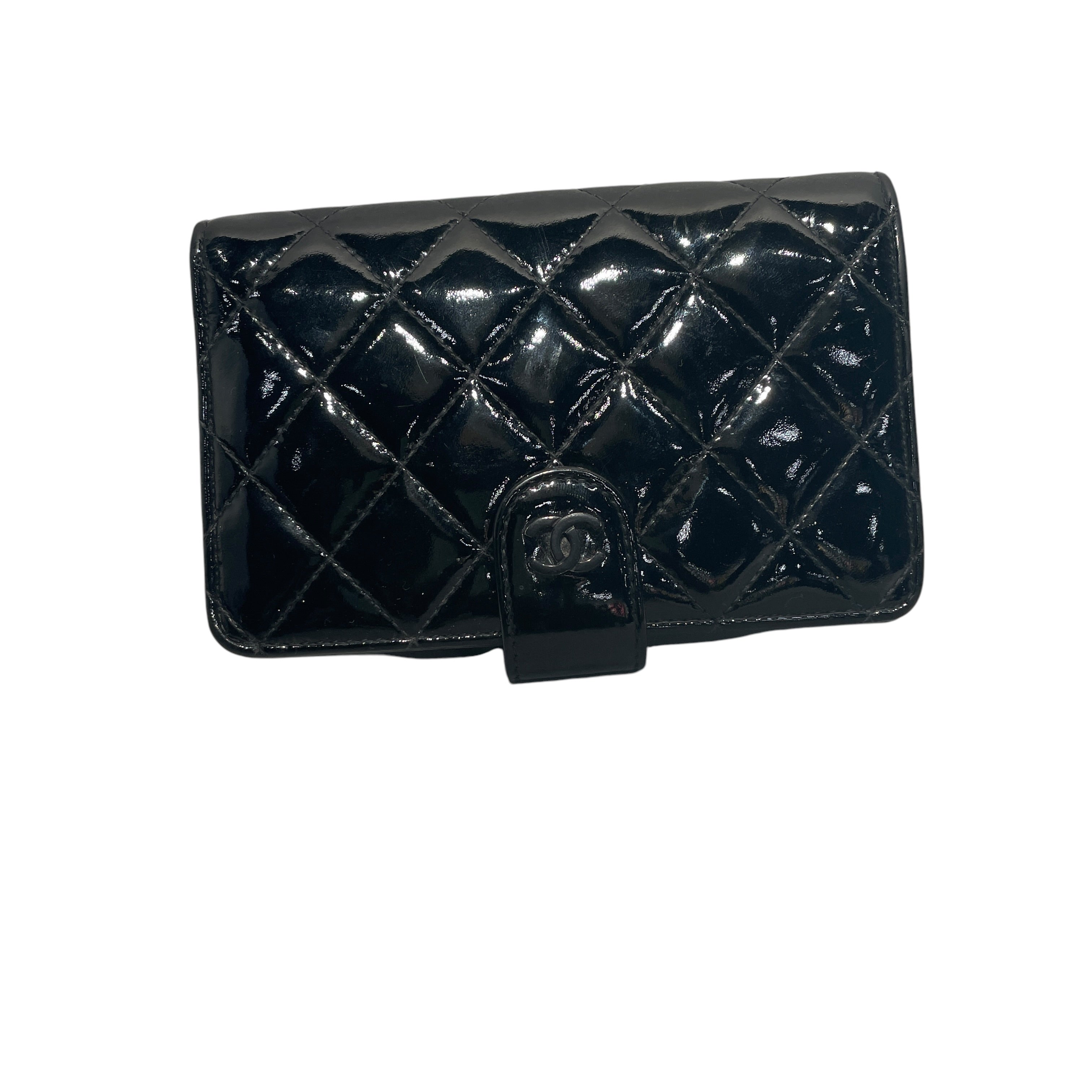 CHANEL/Wallet/Leather/BLK/L's/ view 1